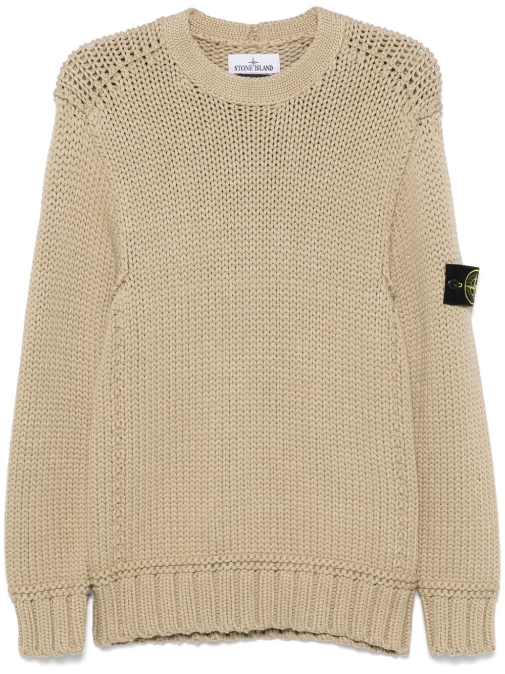 chain-stitch sweater - 1