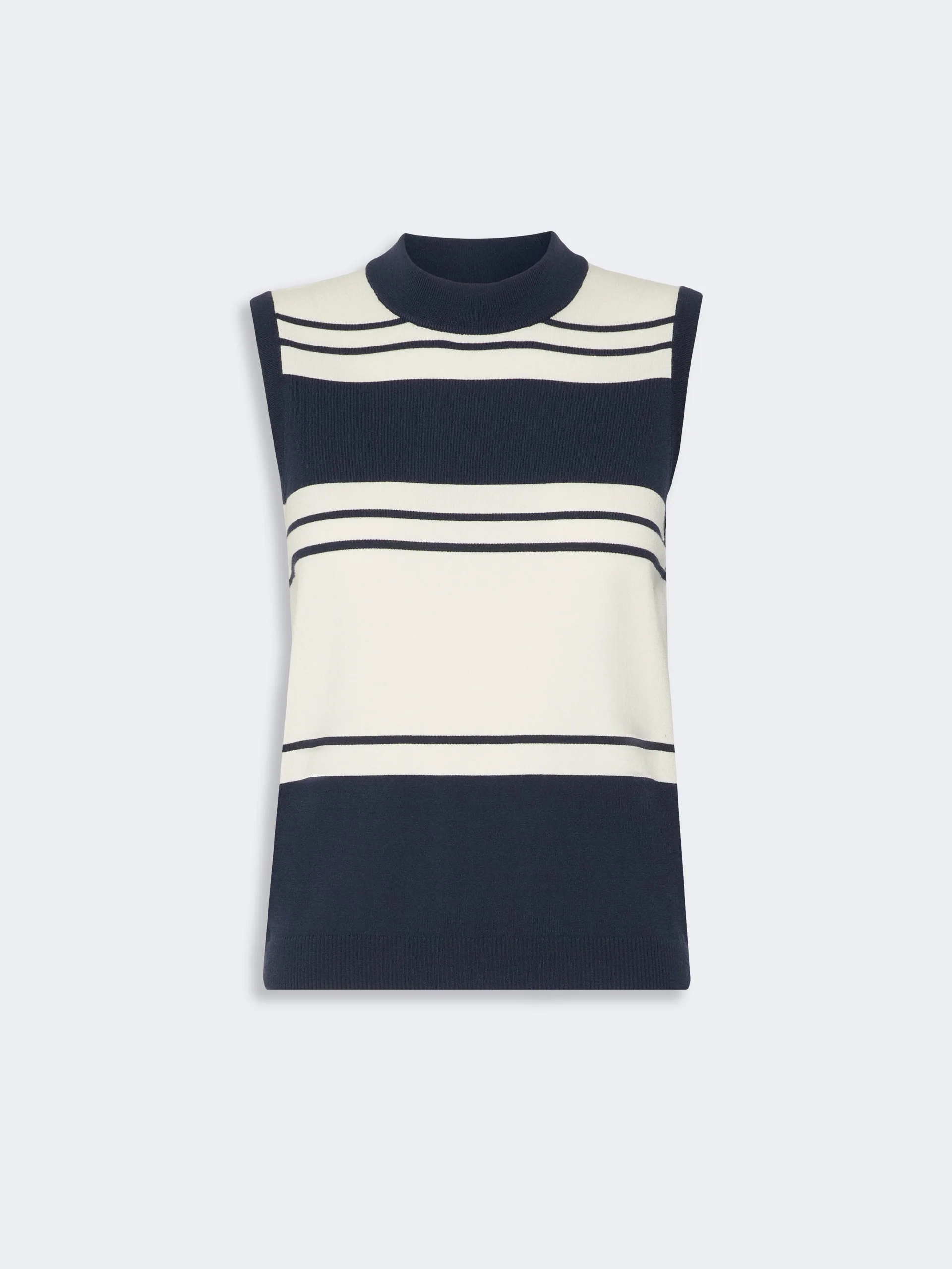 NAZIONE Stretch viscose sweater - NAVY - 1