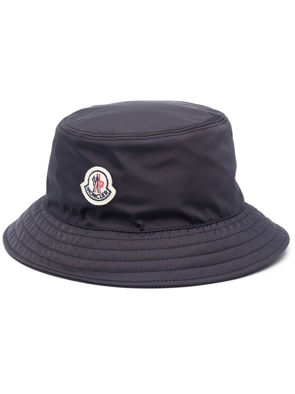 logo patch bucket hat - 1