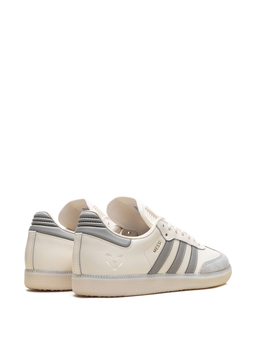 Samba "Lionel Messi - Cream White/Light Brown/Metallic Gold" sneakers - 3