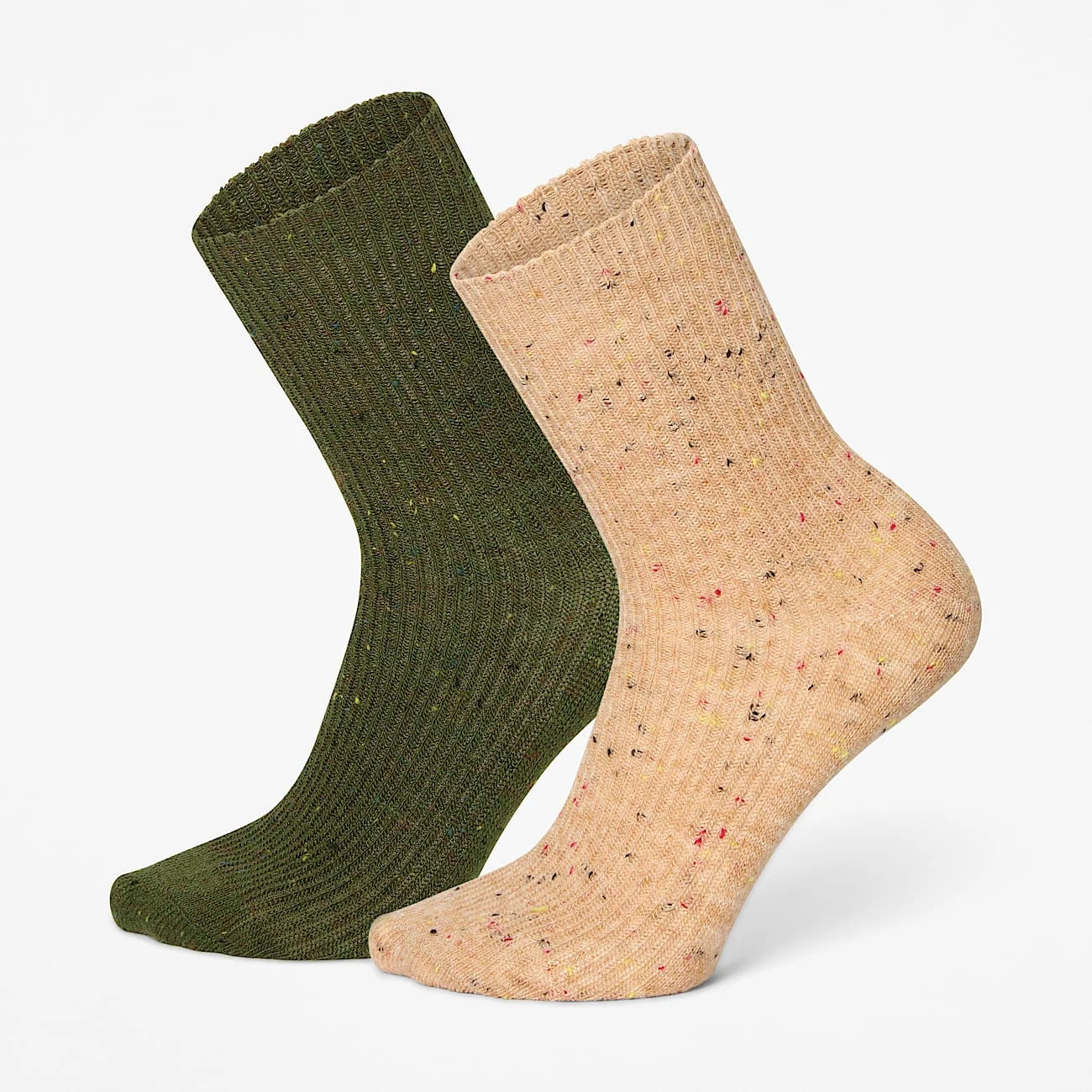 Speckled 2-Pack Crew Sock - 1