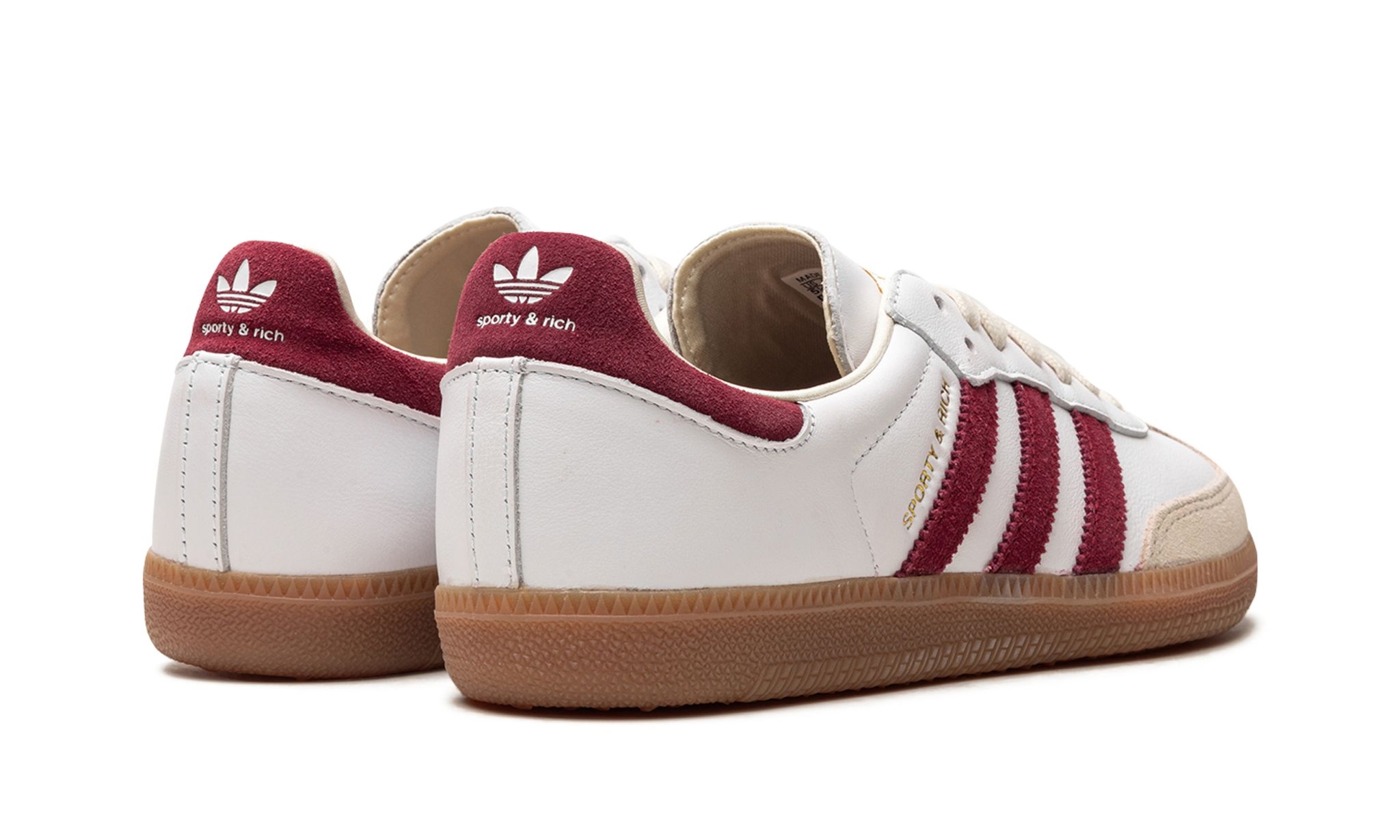 Samba OG "Sporty & Rich - White Core Burgundy" - 3