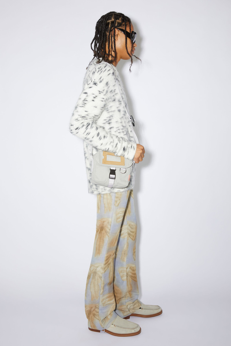 Mini messenger bag - Cold beige/lilac purple 3