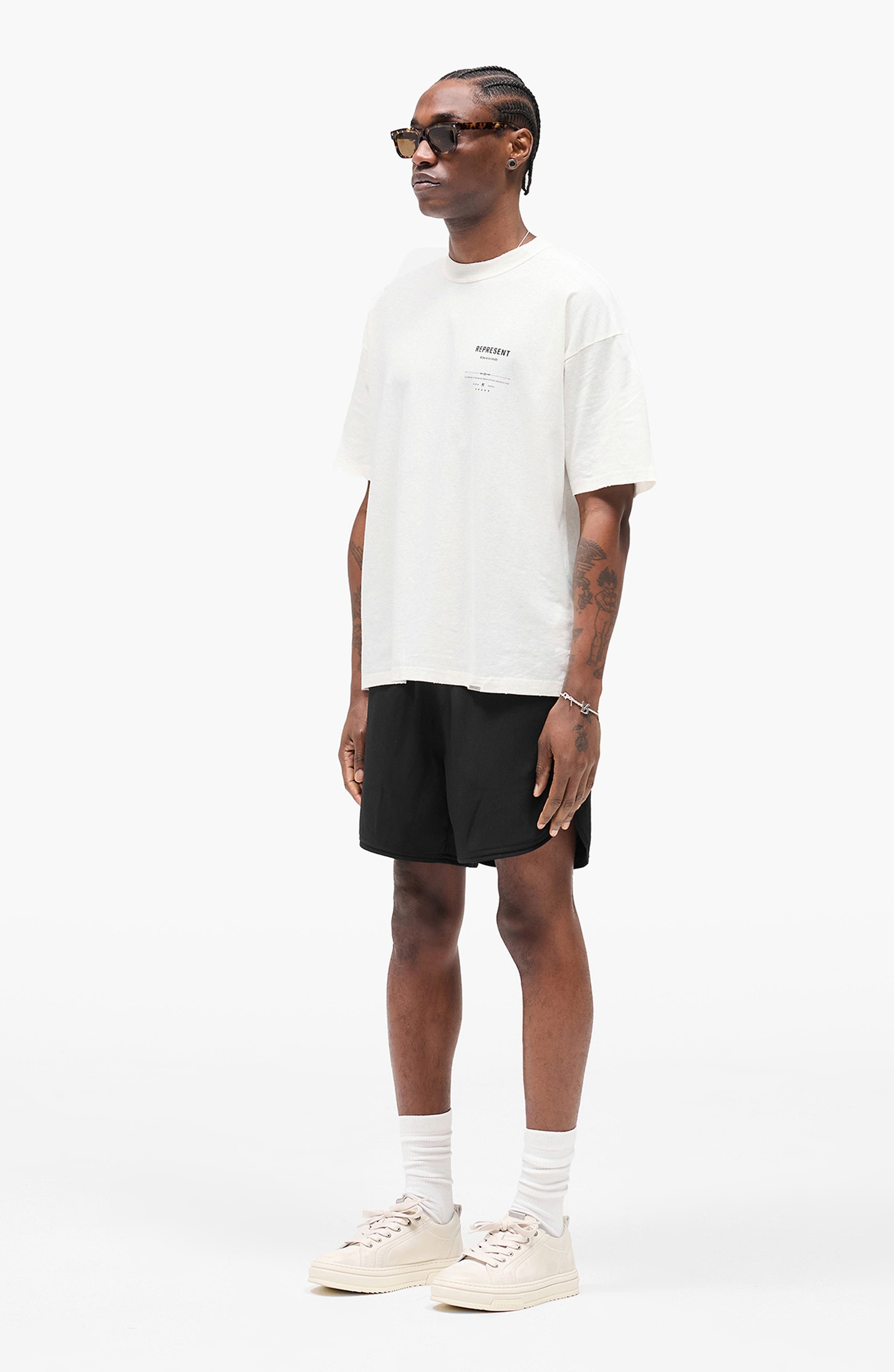 Represent Revere Manor Graphic T-Shirt in Aged White at Nordstrom - 6