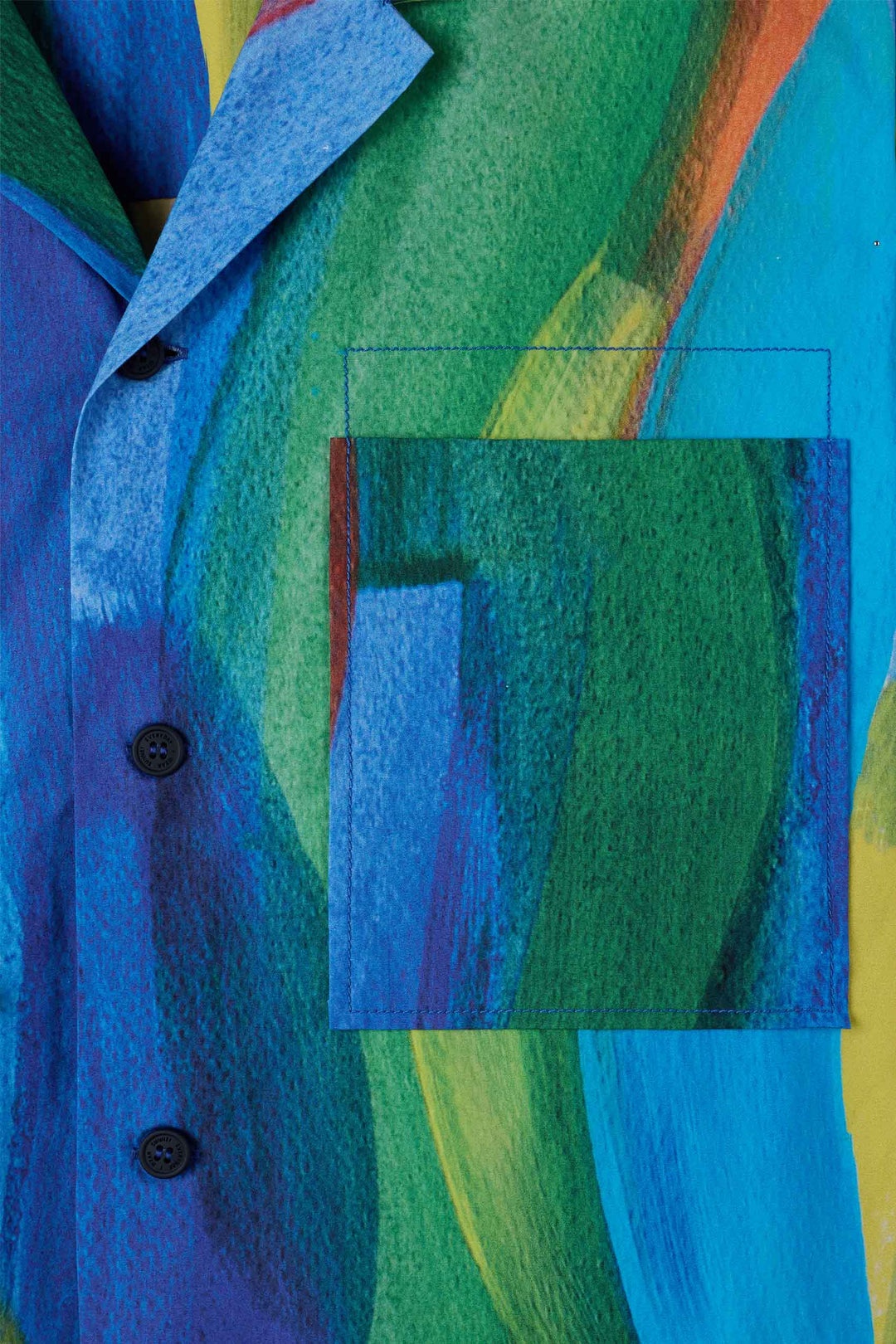 PENNELLETA SHORTSLEEVE SHIRT / multicolor allover print - 6
