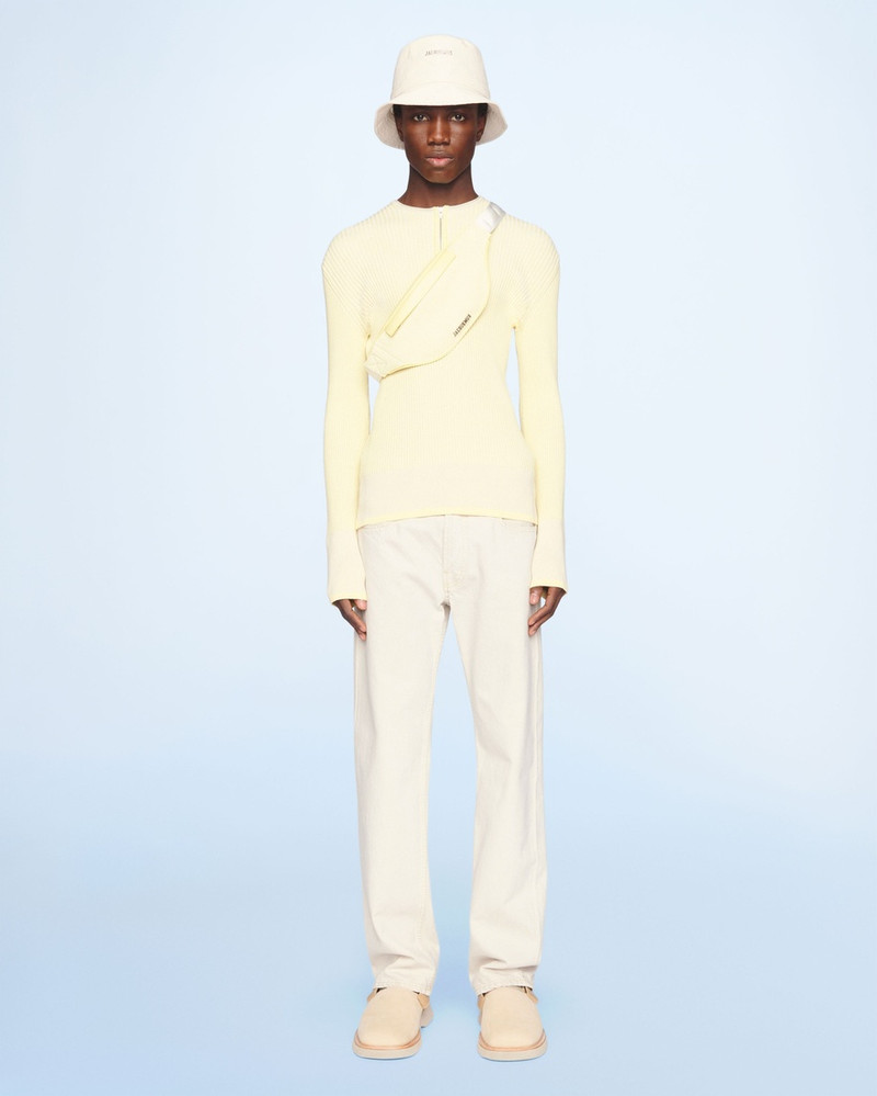 JACQUEMUS La maille Giallo outlook