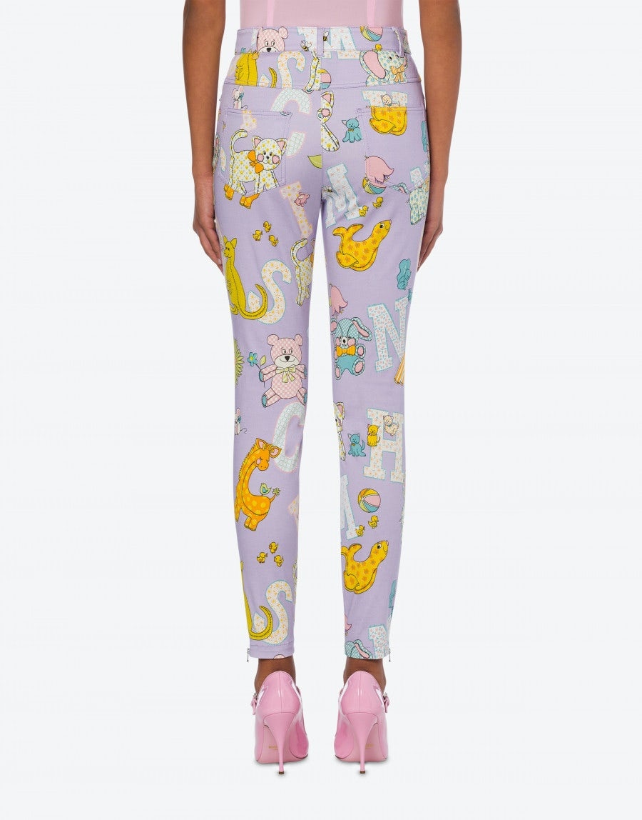 CIRCUS LOGO GABARDINE TROUSERS - 3