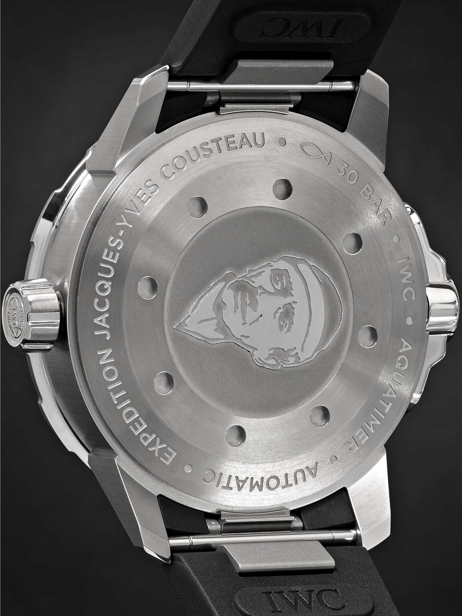 Aquatimer Expedition Jacques-Yves Cousteau Automatic 42mm Stainless Steel and Rubber Watch, Ref. No. - 5