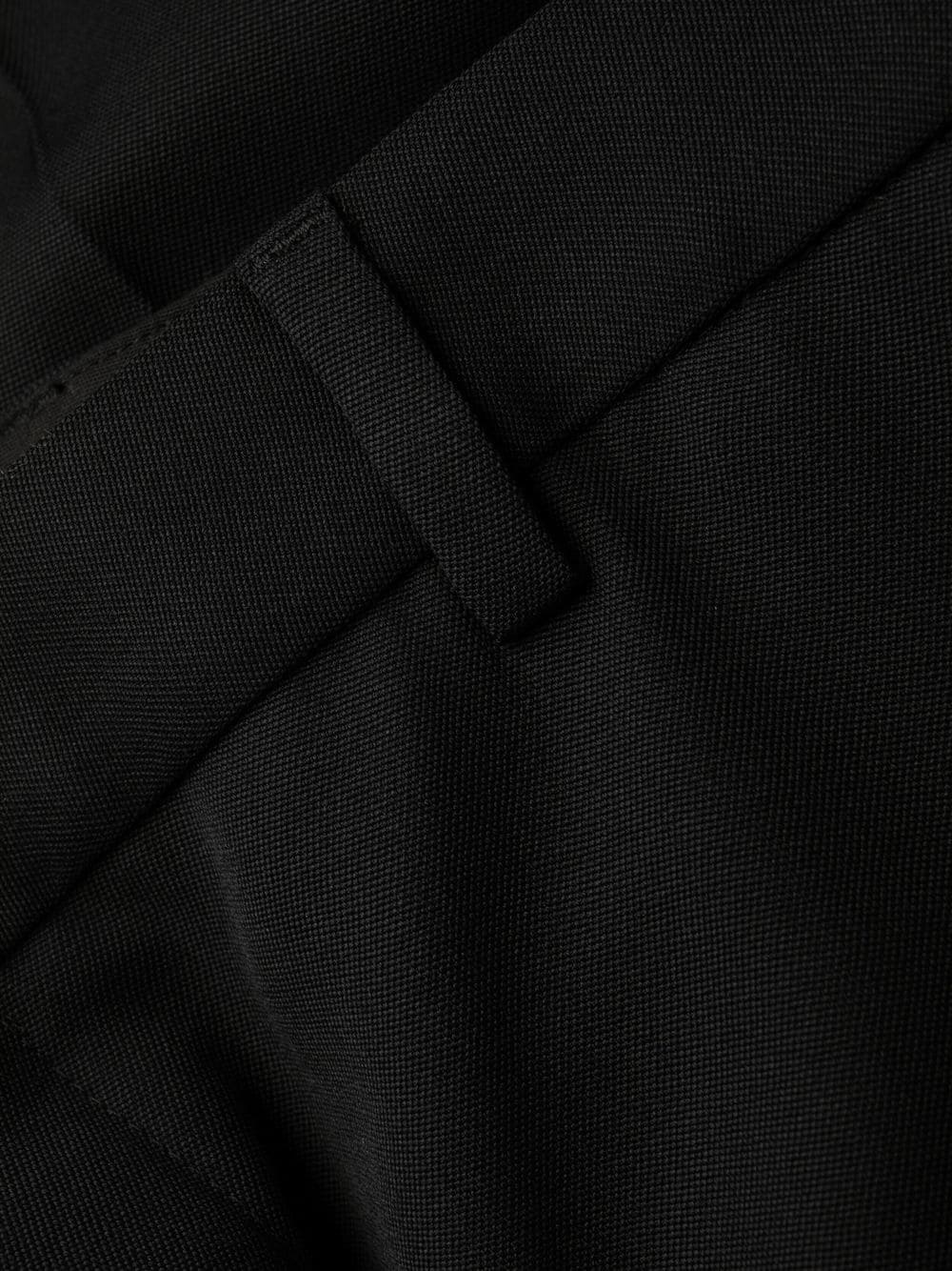 straight-leg tailored trousers - 7