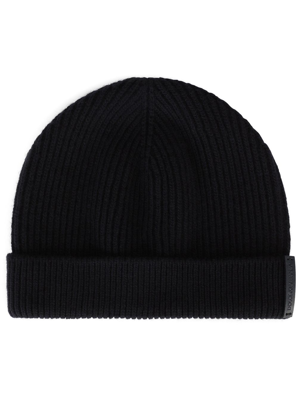 fine-ribbed beanie - 1