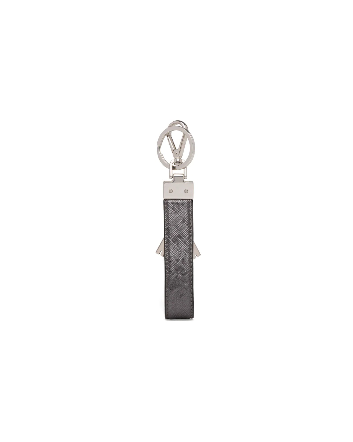 Saffiano Leather Keychain - 2