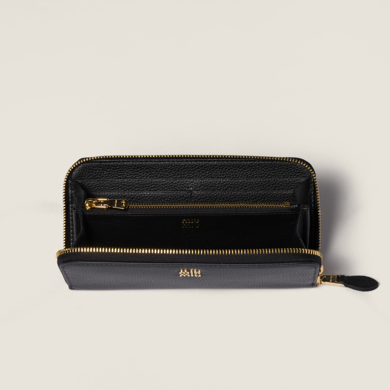 Miu Miu Large leather wallet outlook