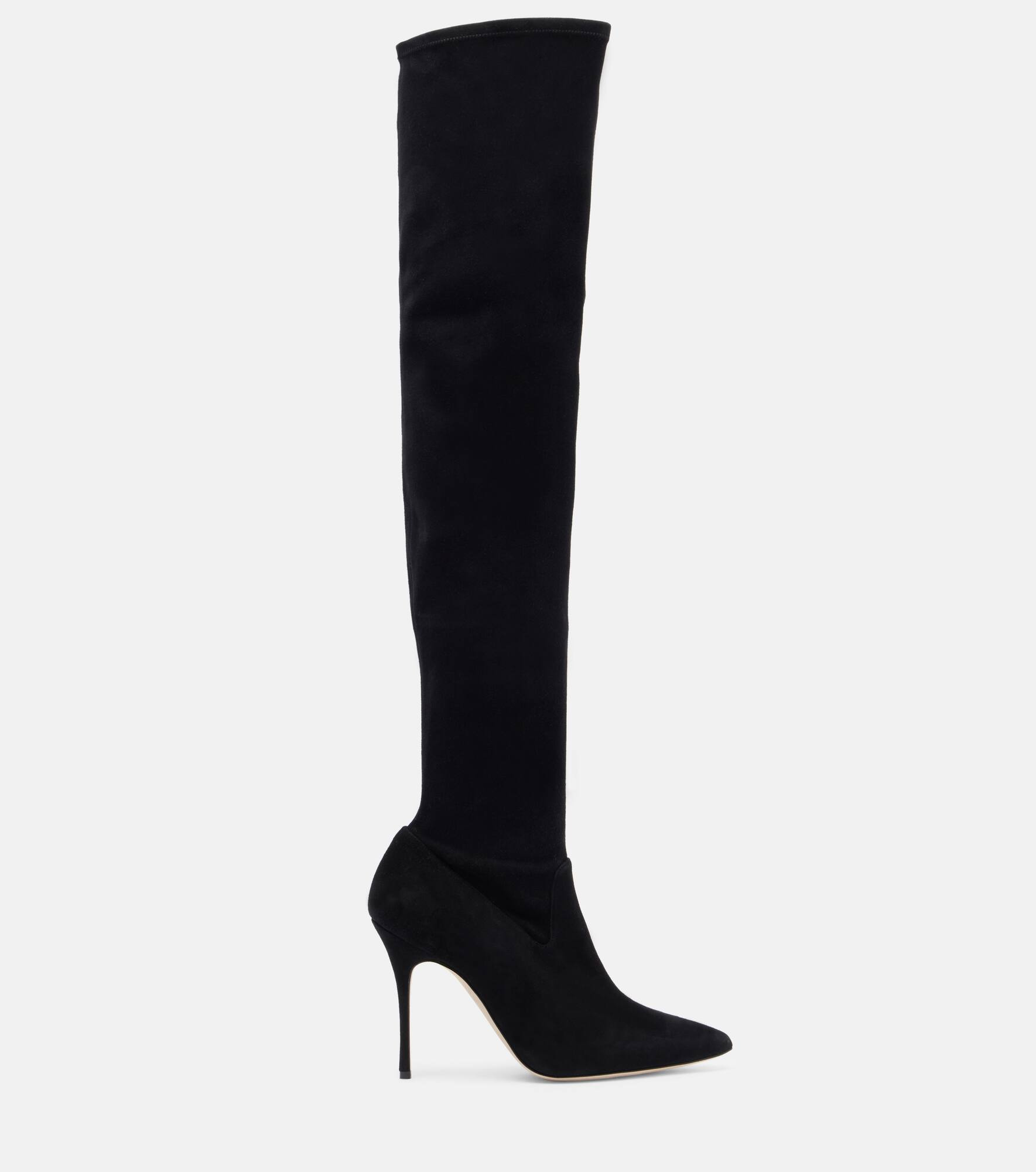 Pascalarehi 105 suede over-the-knee boots - 4