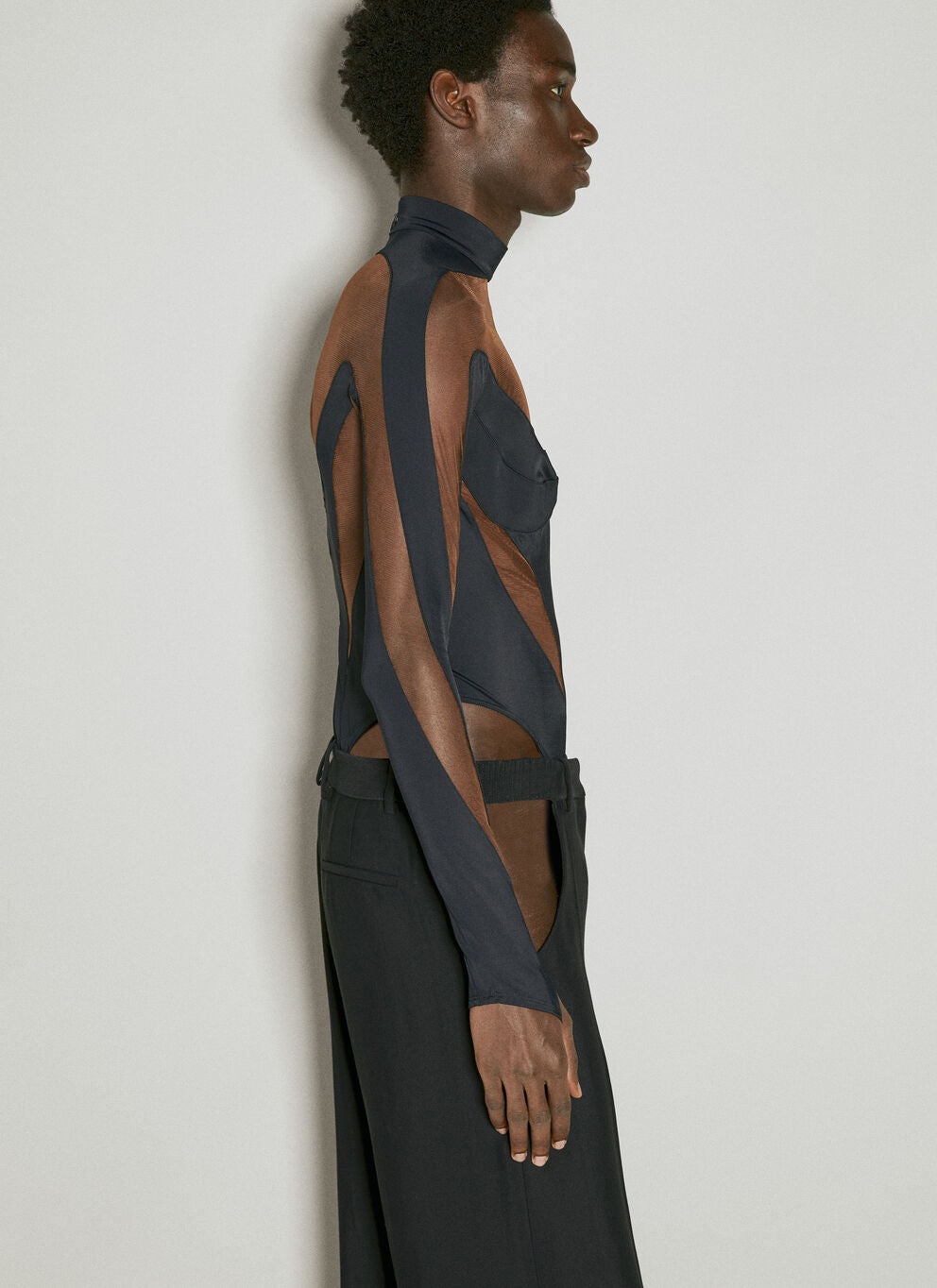 Other Designers MUGLER - Mugler Men Illusion Neckline