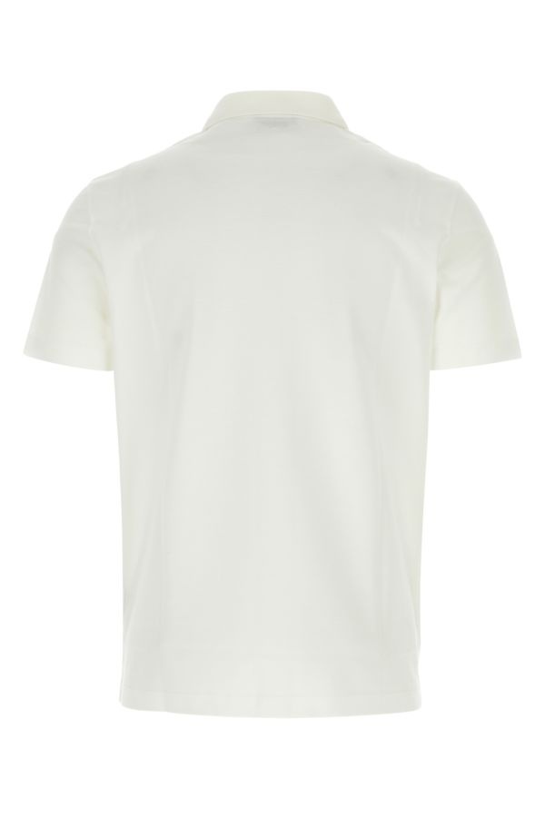 White piquet polo shirt - 2