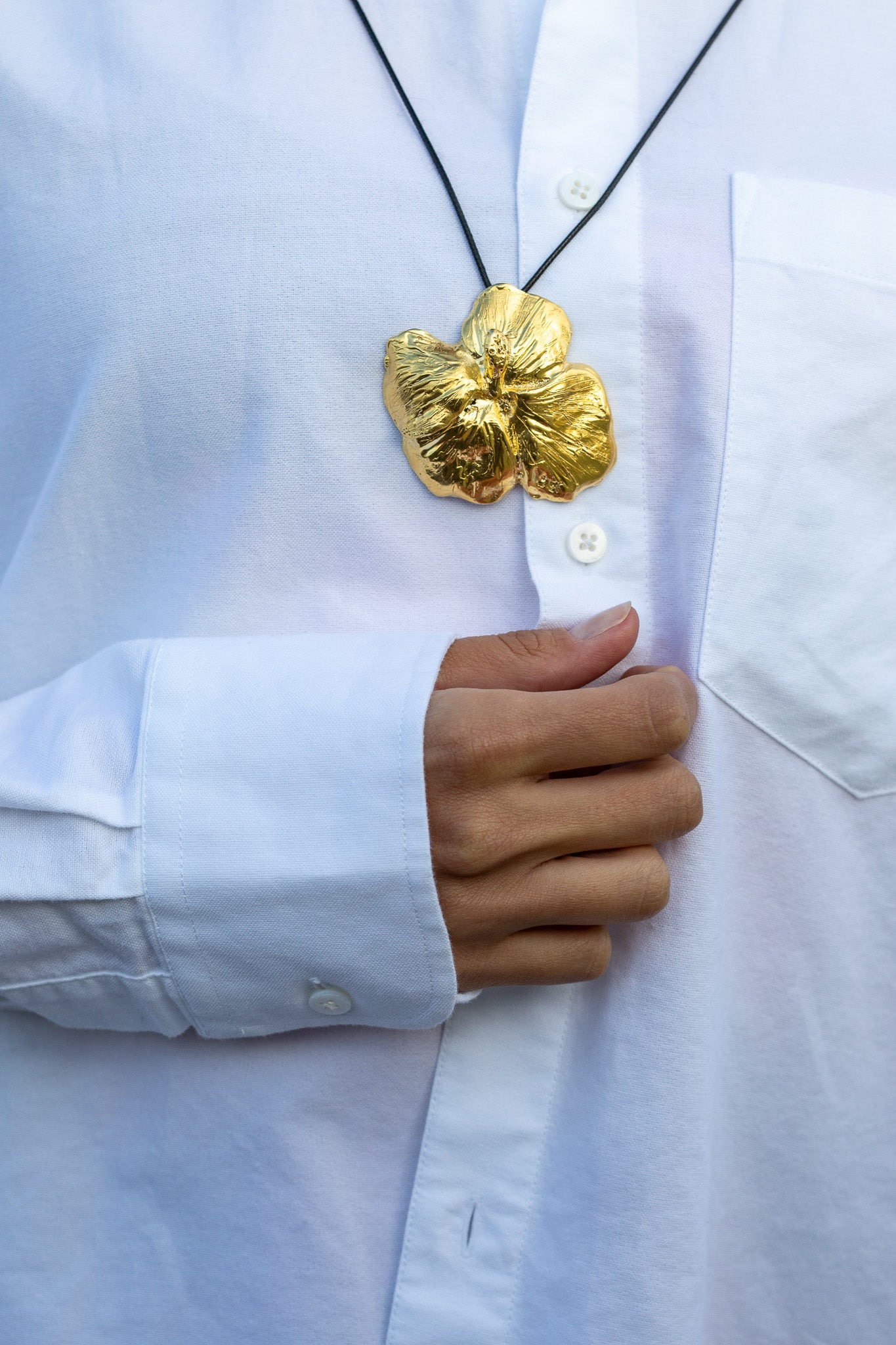 Hibiscus Necklace - 4