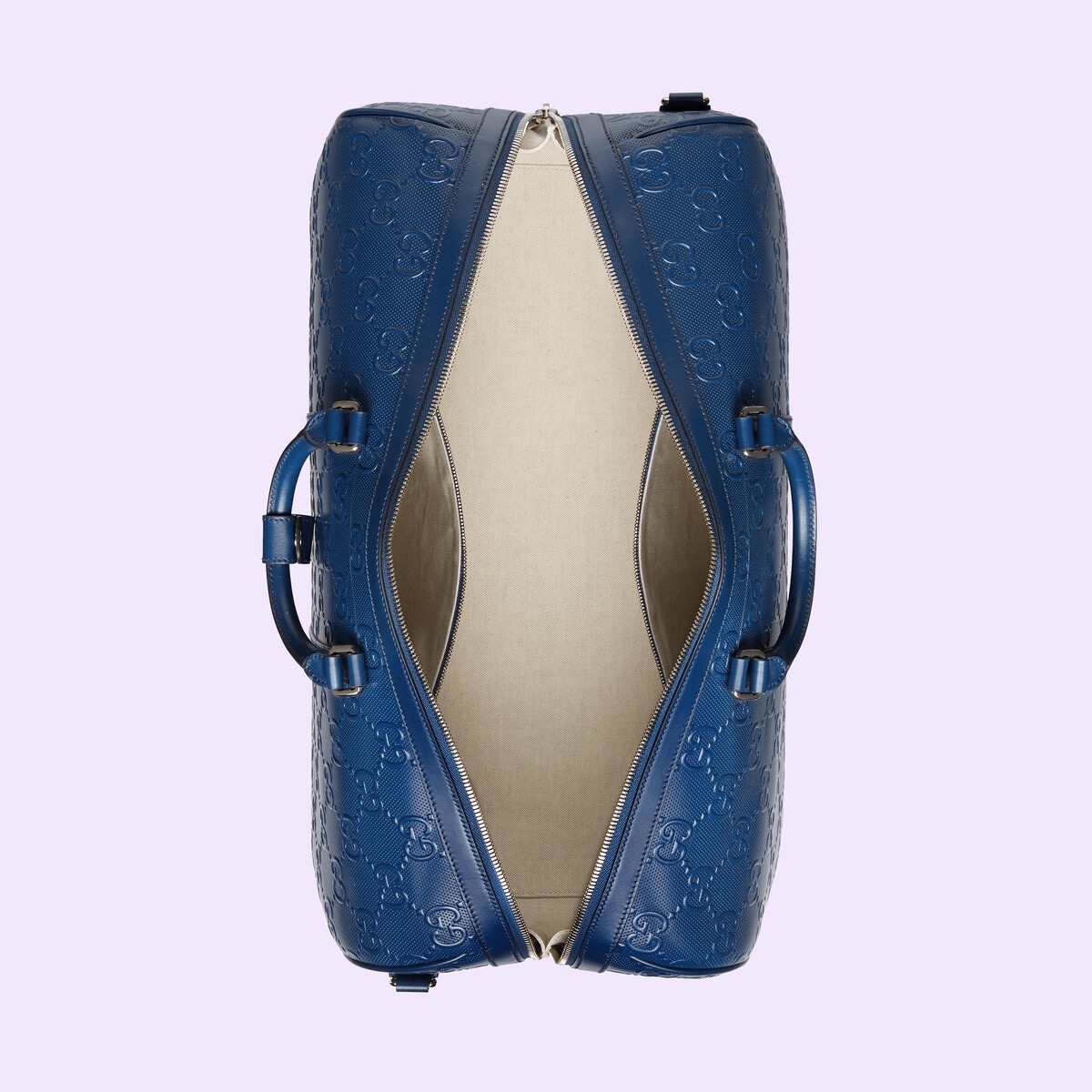 GG embossed large duffle bag - 8