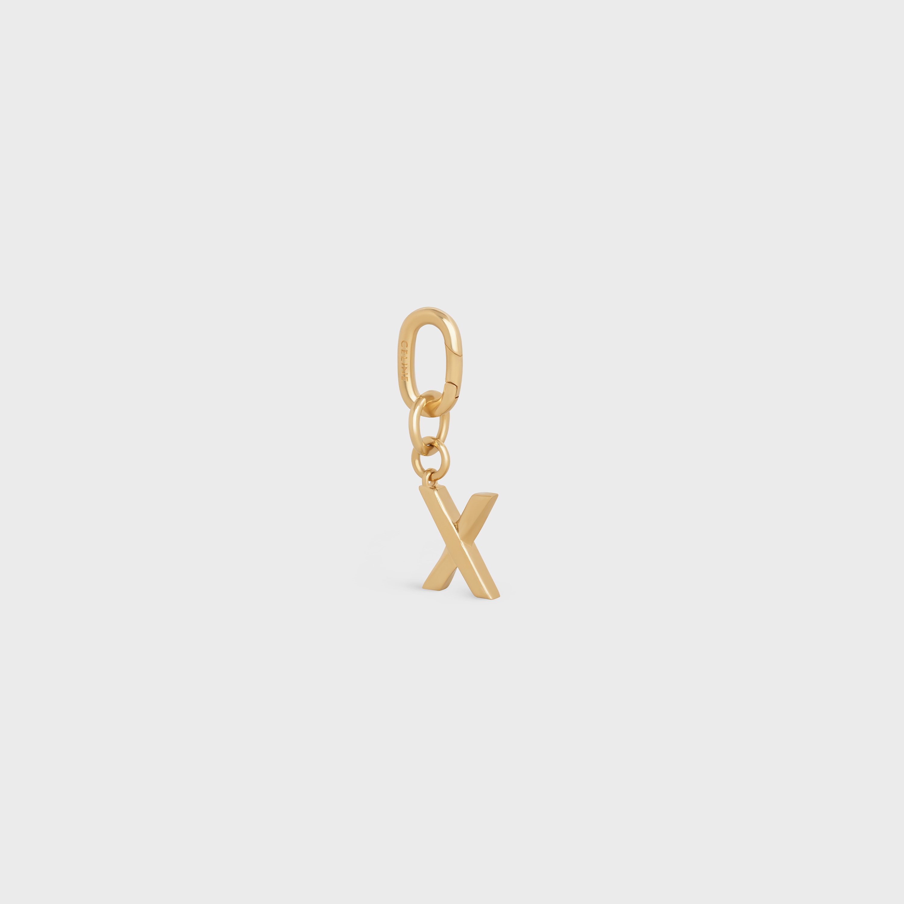 X CHARM in Brass - 3