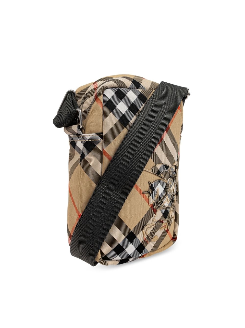 Check-pattern messenger bag - 4