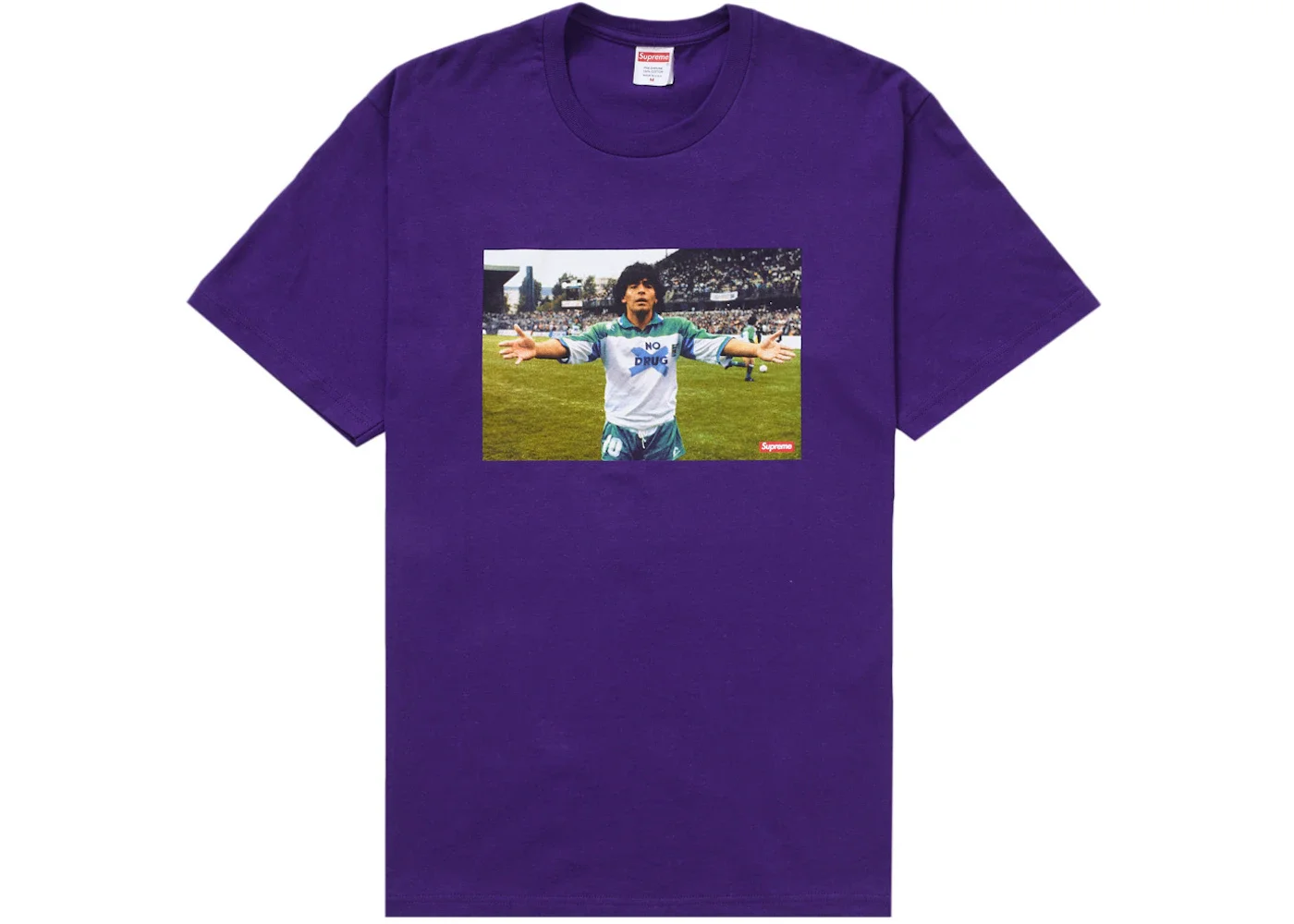 Supreme Maradona Tee Purple - 1