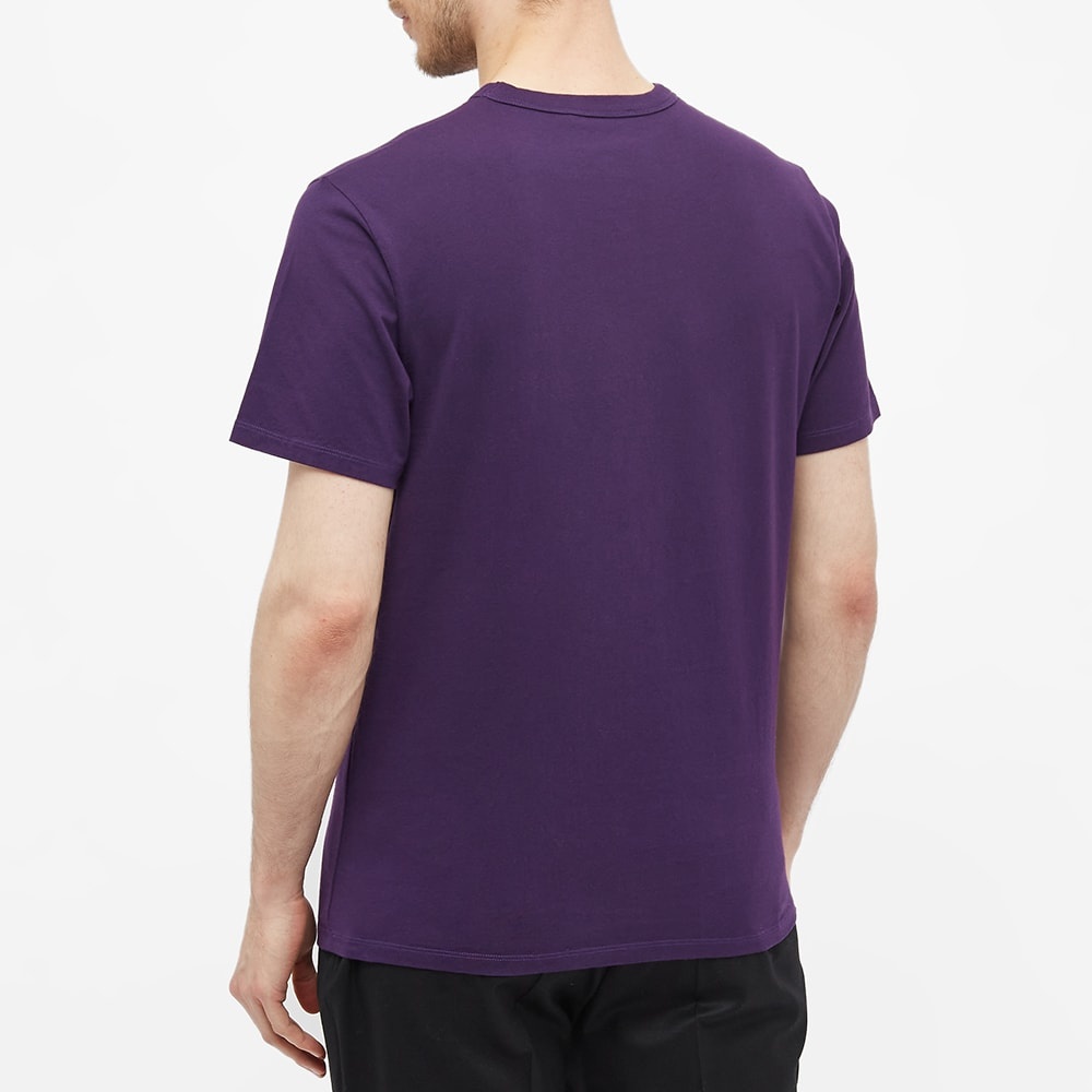 Maison Kitsuné Navy Fox Patch Classic Pocket Tee - 4