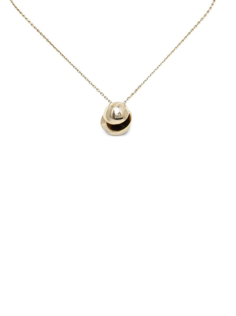 FURLA dome-pendant necklace outlook
