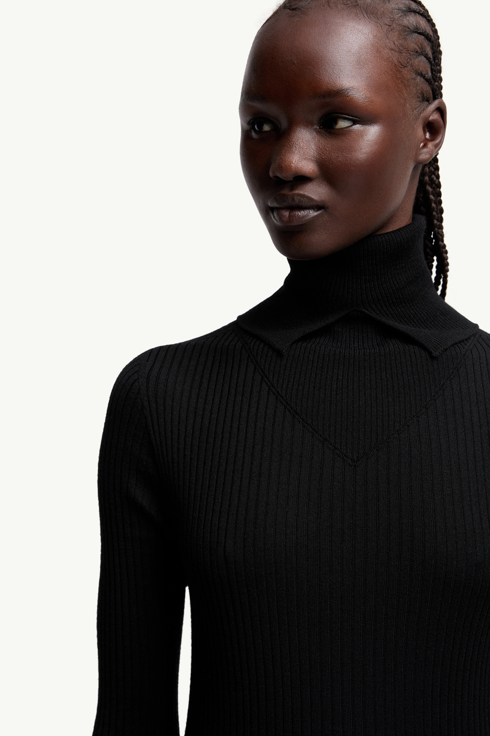 Moncler x EE72 by Edward Enninful Wool Turtleneck Sweater - 6