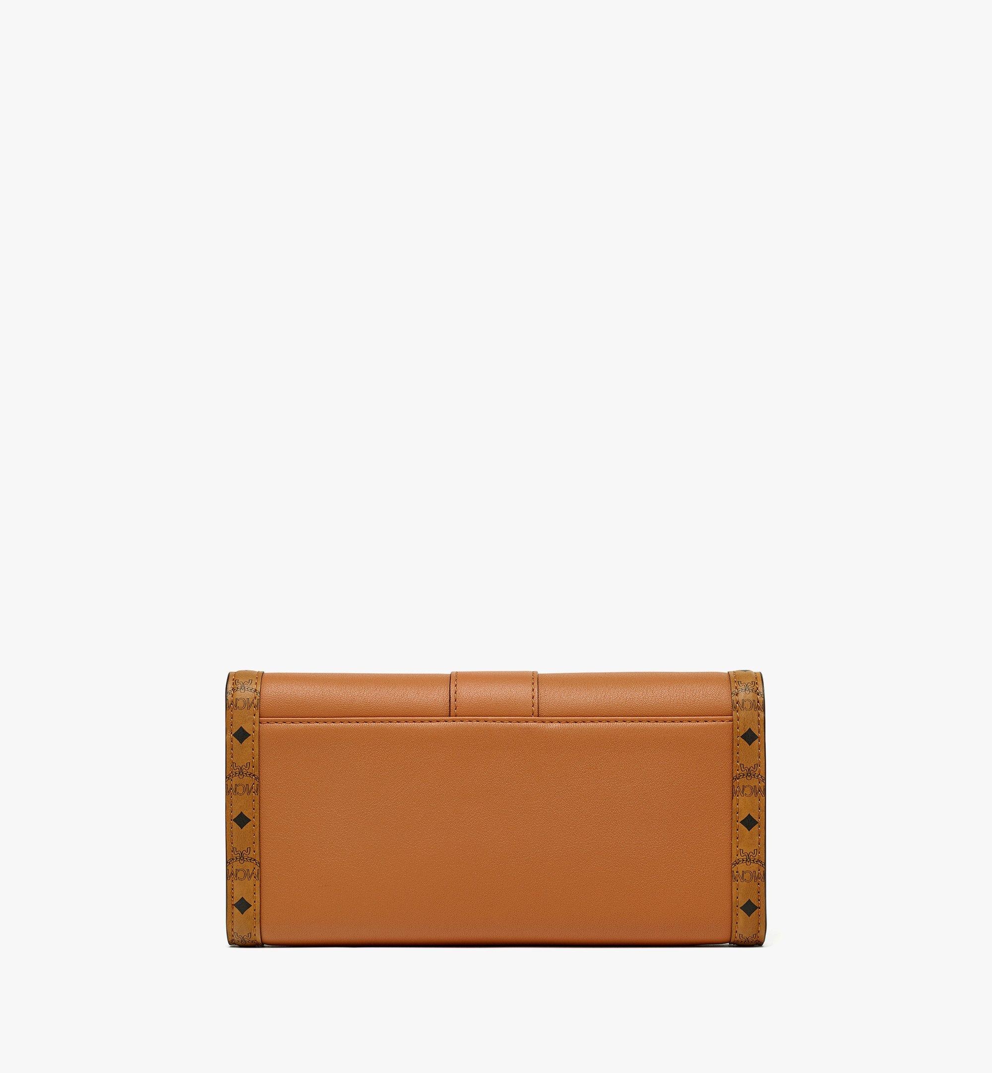 [MCM]★Tracy Leather Vicetos Mix Chain Wallet Large Tracy Chain Wallet in Visetos Black | MCM ®US