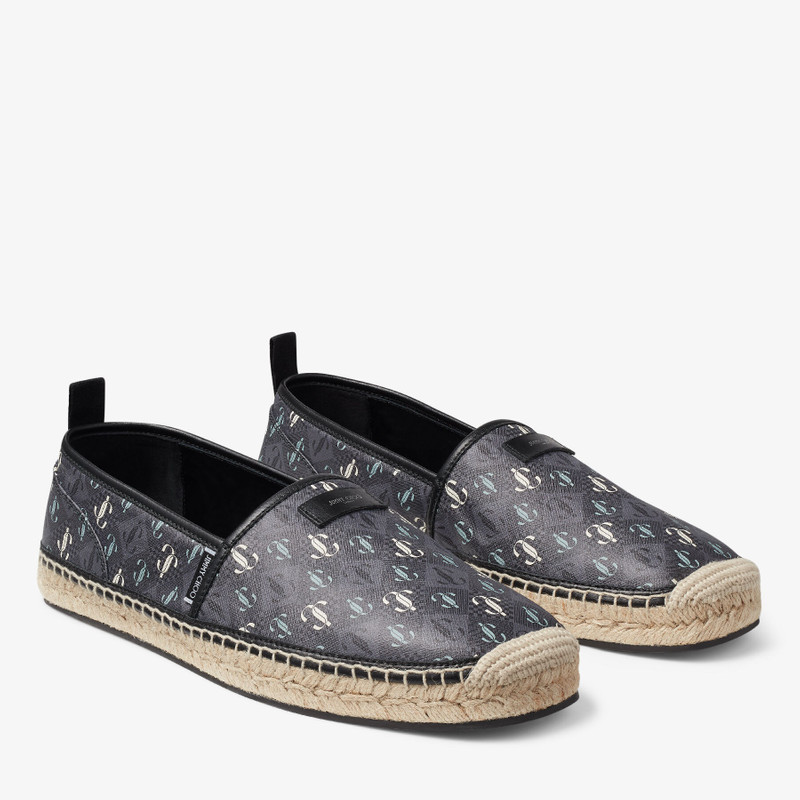 Eggon
Smoke JC Monogram Leather Espadrilles 2