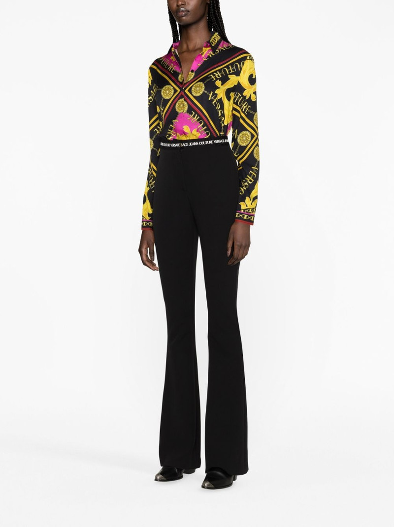 Logo Couture-print shirt 4