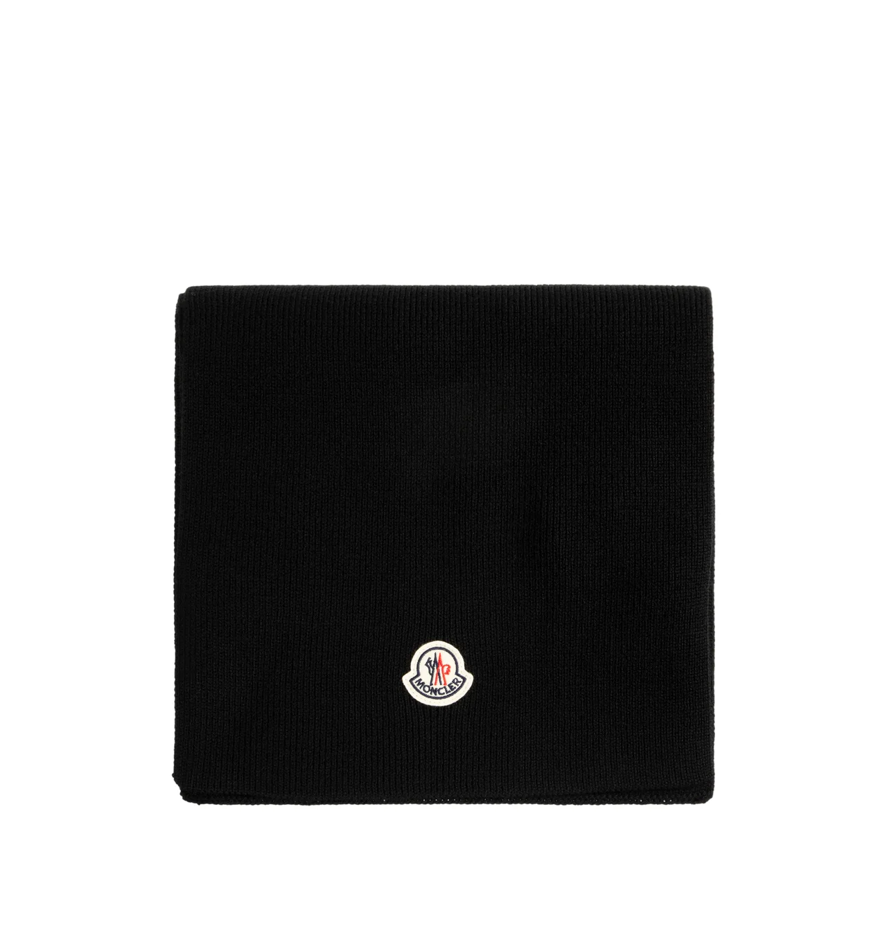 Wool Blend Logo Scarf - 1