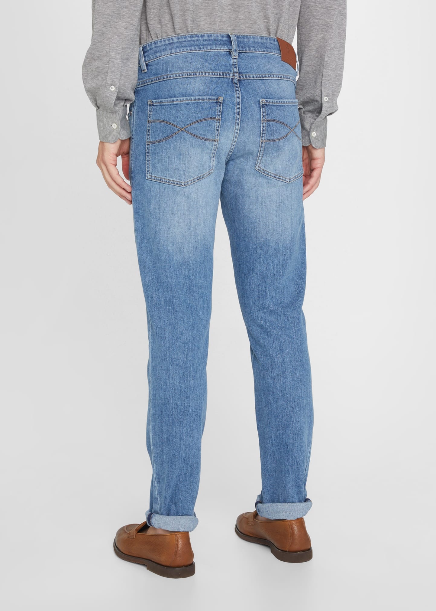 Men's 5-Pocket Denim Jeans - 3