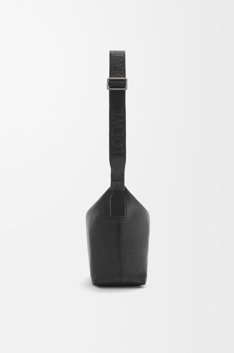 Small Cubi crossbody bag in supple grained calfskin 3