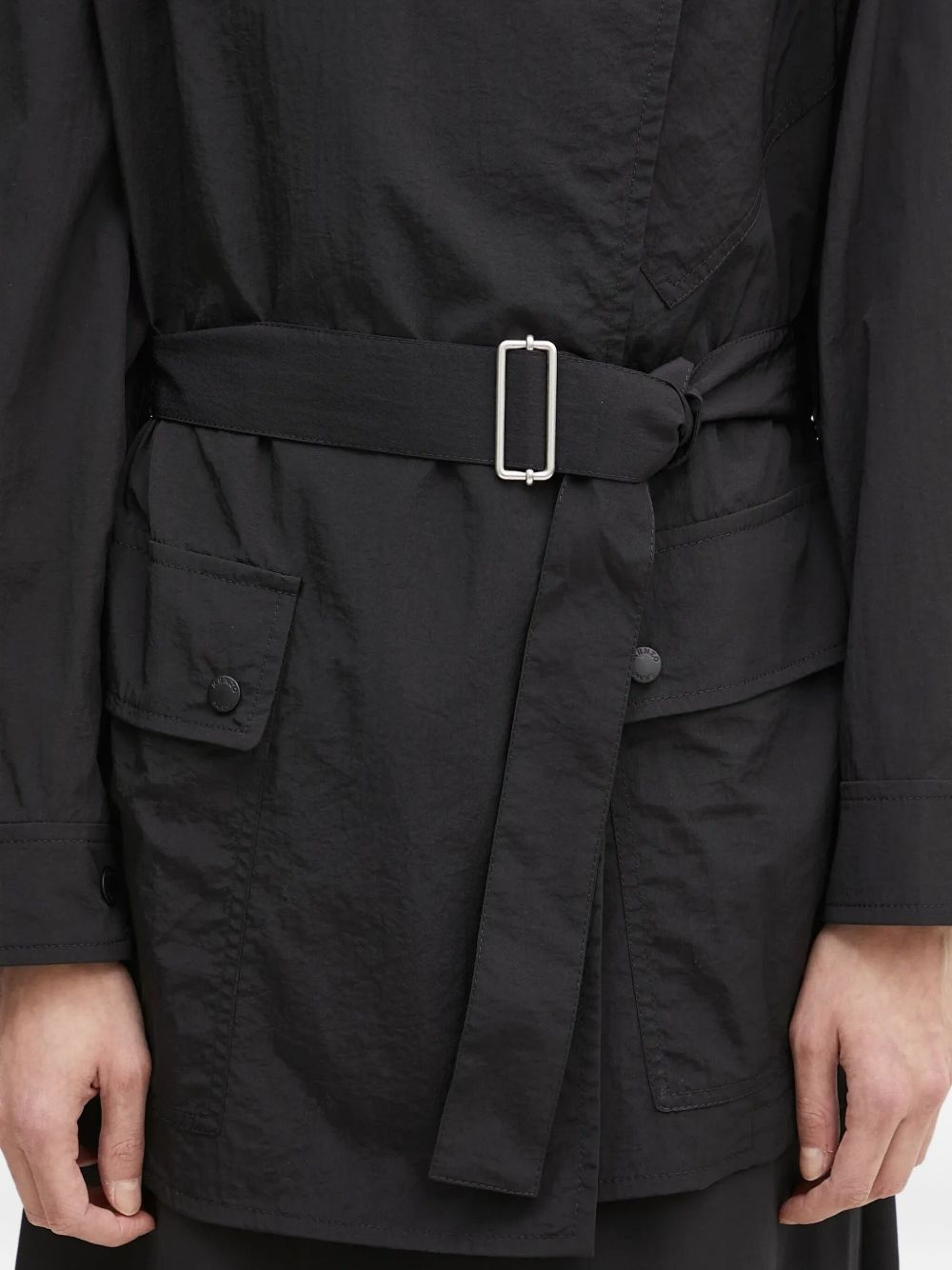 belted trench coat - 5