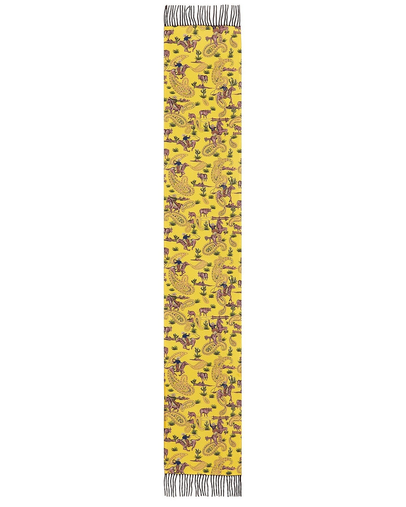 BEAMS PLUS Rev Scarf Cowboy outlook