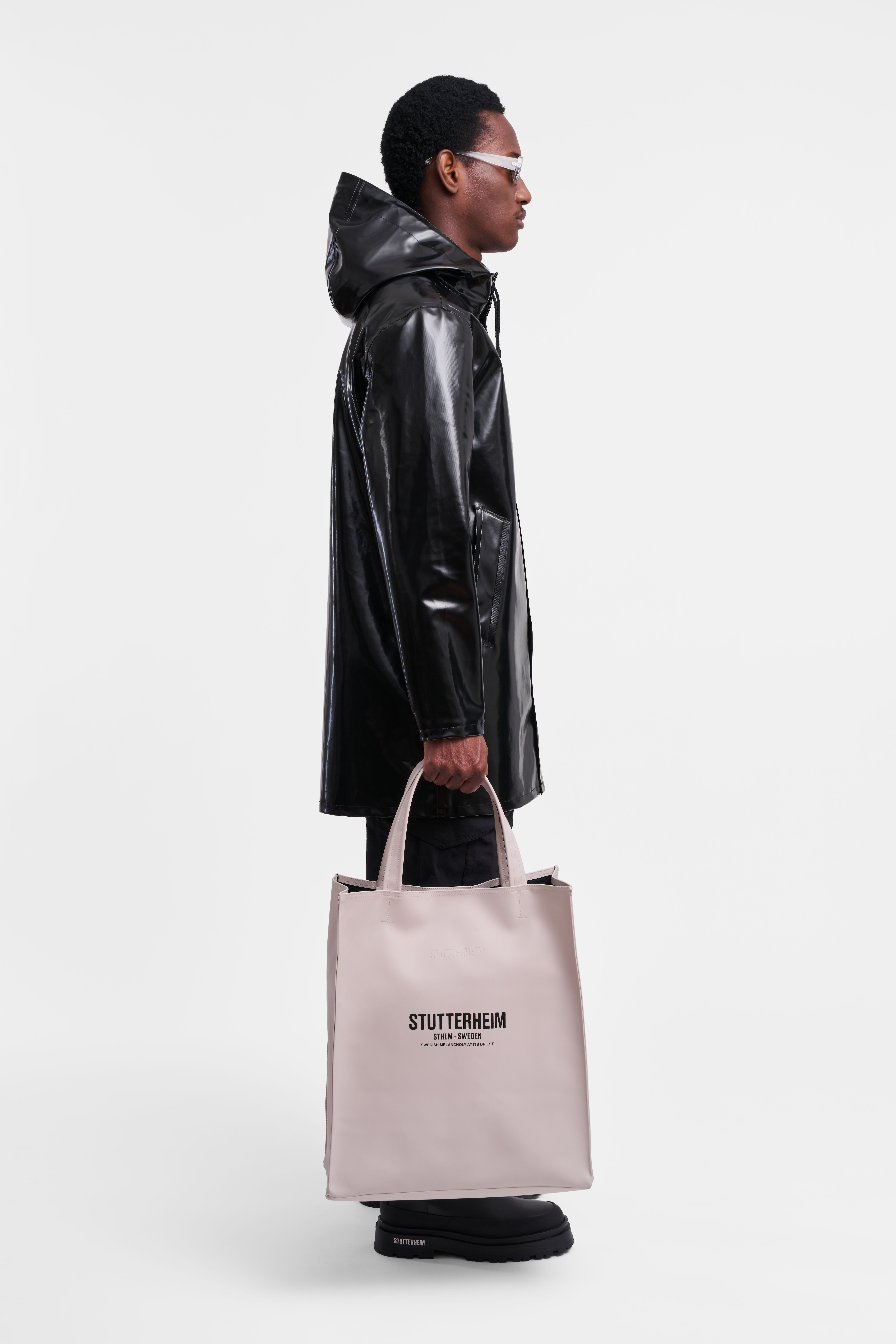 Stockholm Opal Raincoat Black - 14