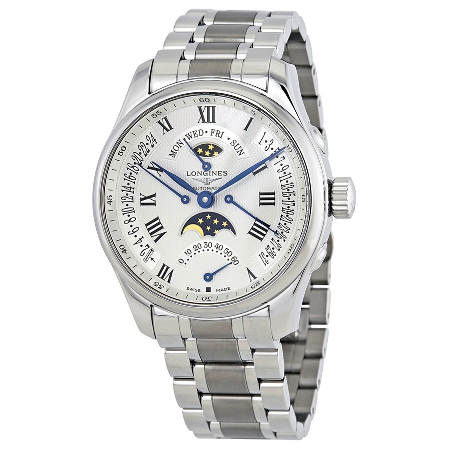 Longines Master Automatic Silver Dial Men's Watch L2.739.4.71.6 - 1