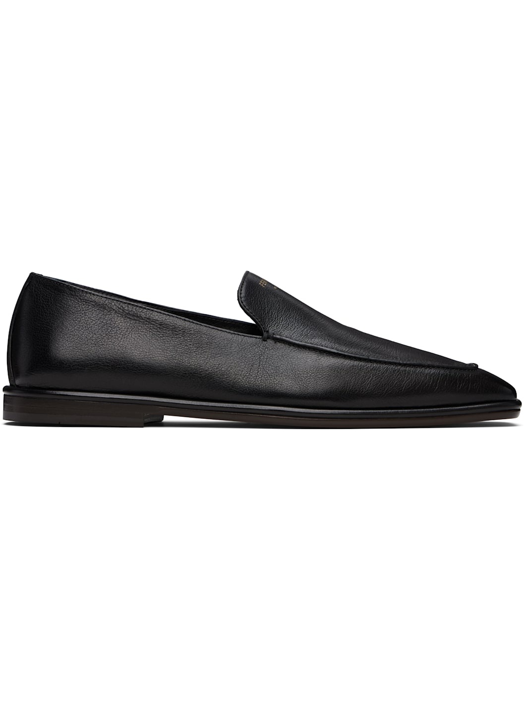 Black Calfskin Loafers - 1