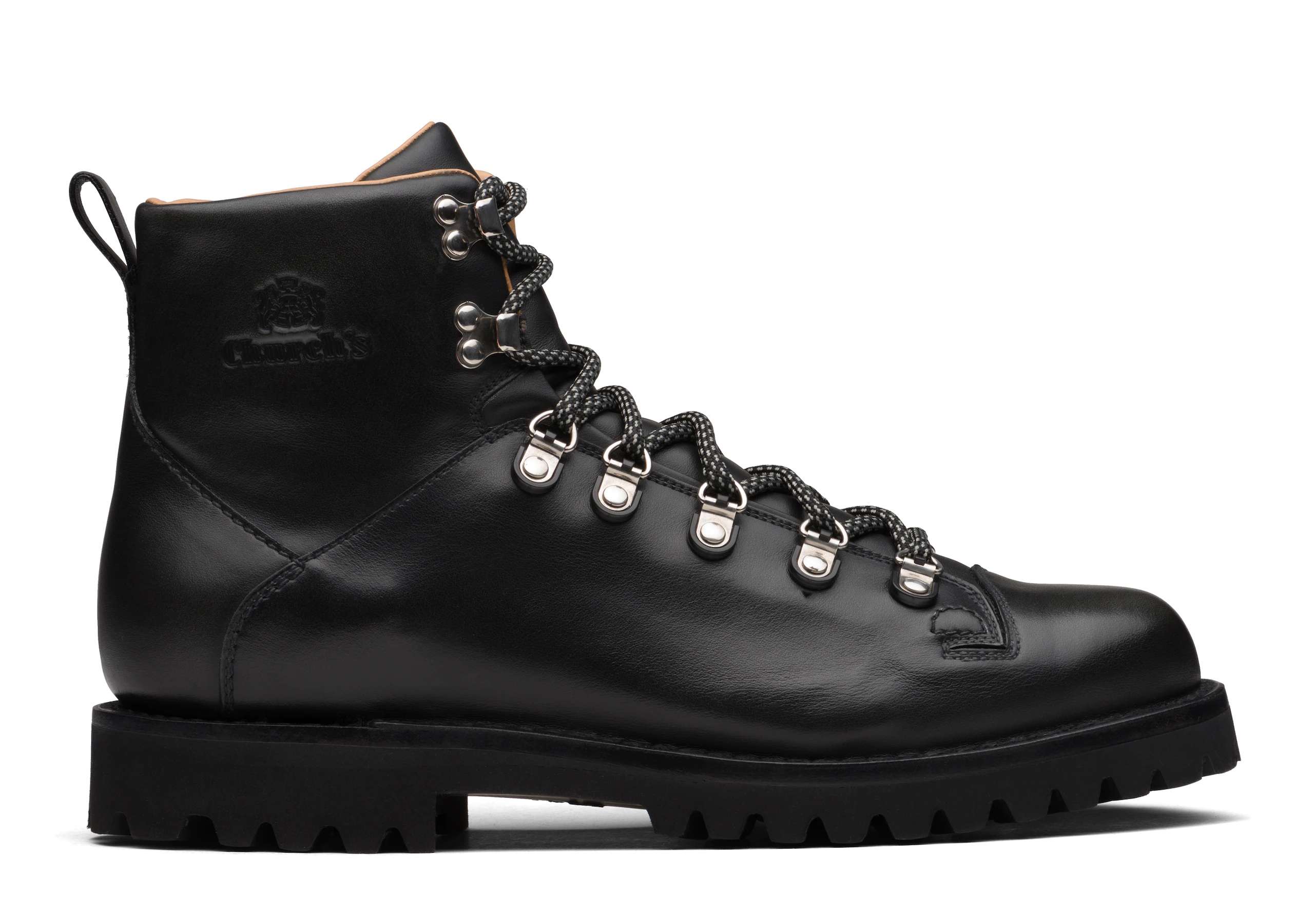 Edelweiss
Calf Leather Mountain Boot Black - 1