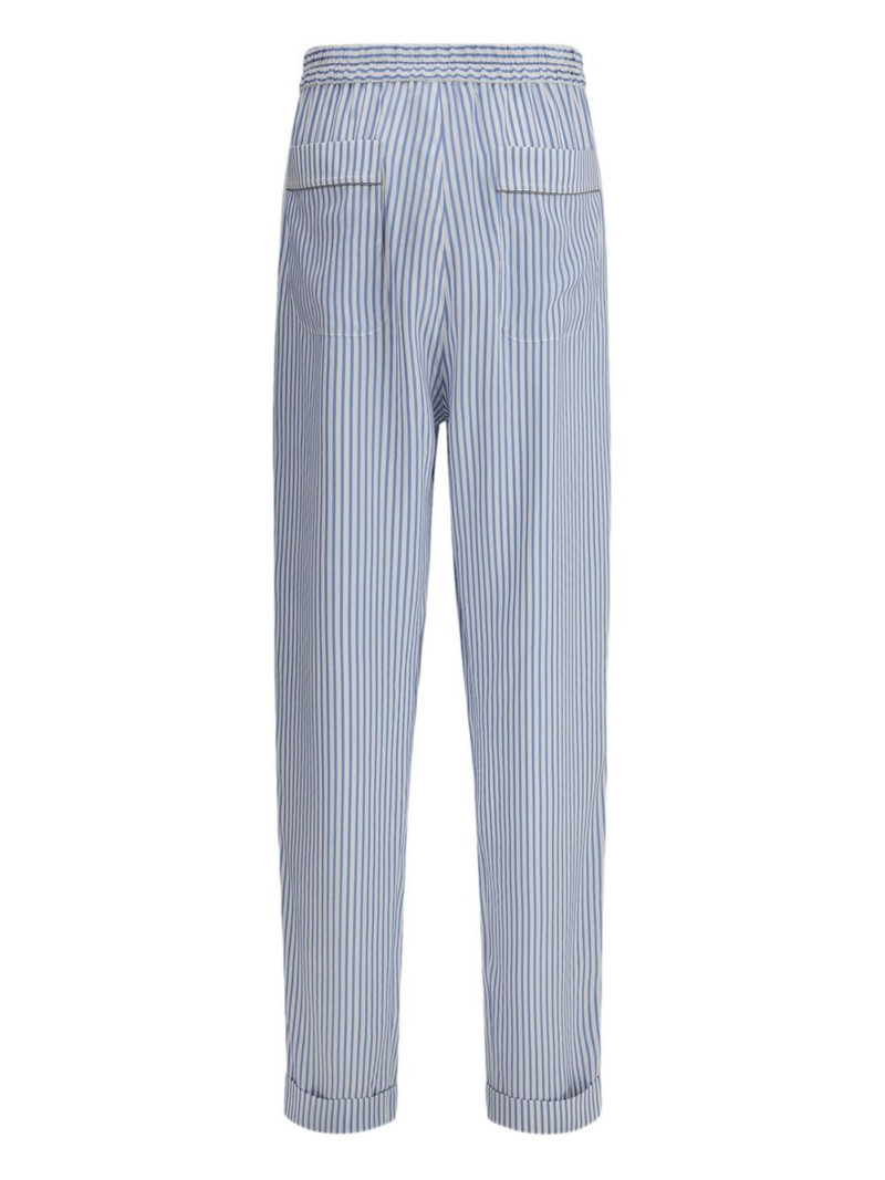 TOM FORD striped silk trousers outlook