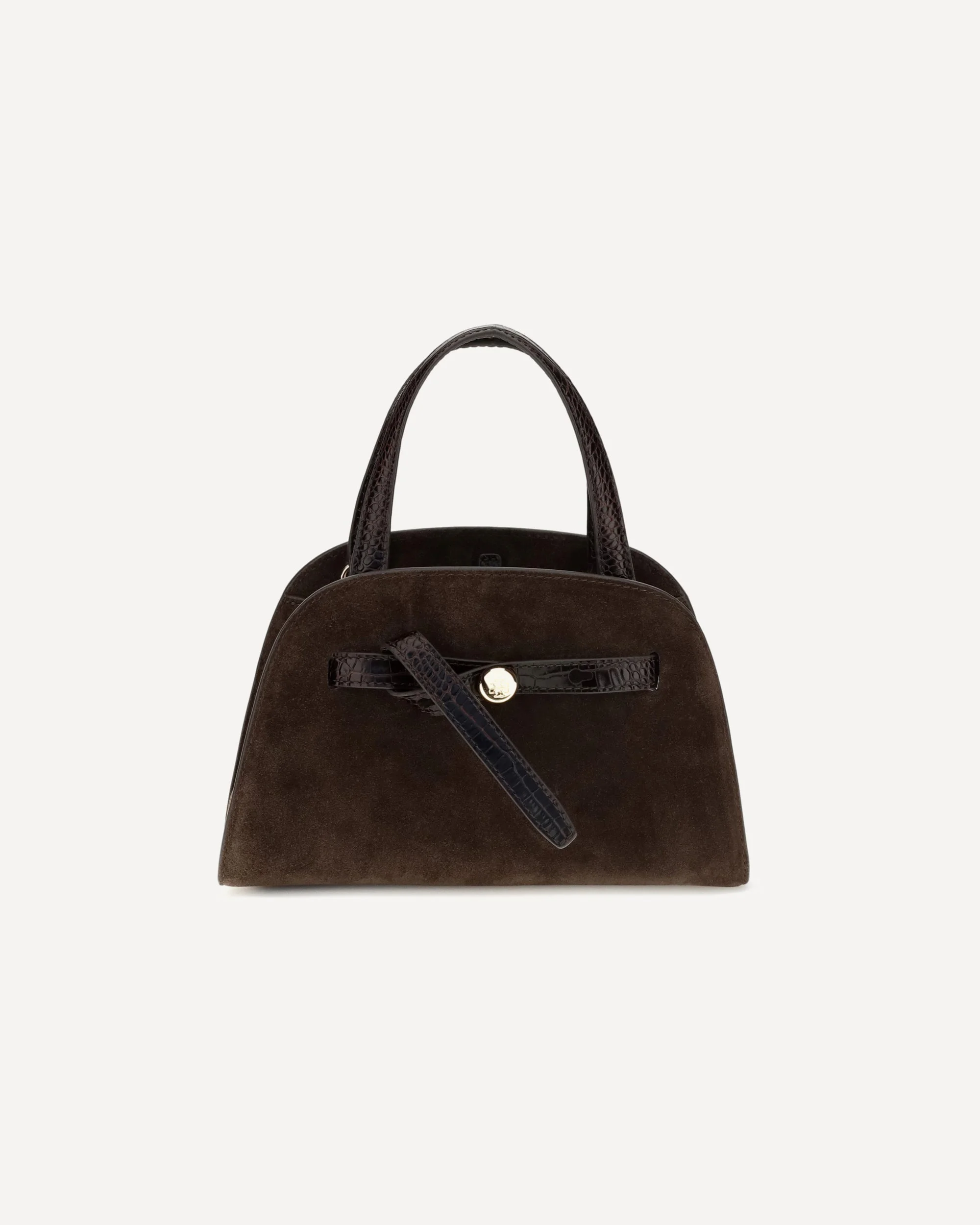 Small Romy suede Top Handle Bag - 1