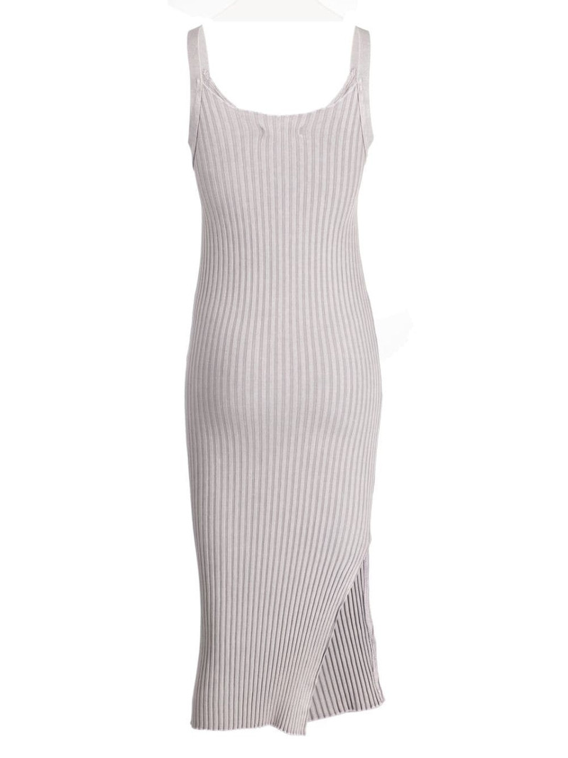 John Elliott twist-detail ribbed-knit dress outlook