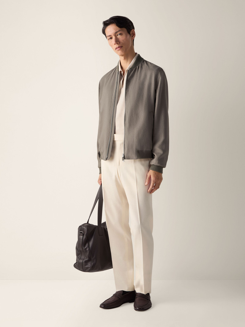 ZEGNA OASI LINO BOMBER outlook