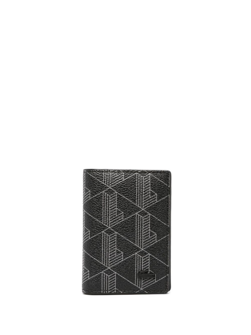 logo-plaque bi-fold design wallet 1