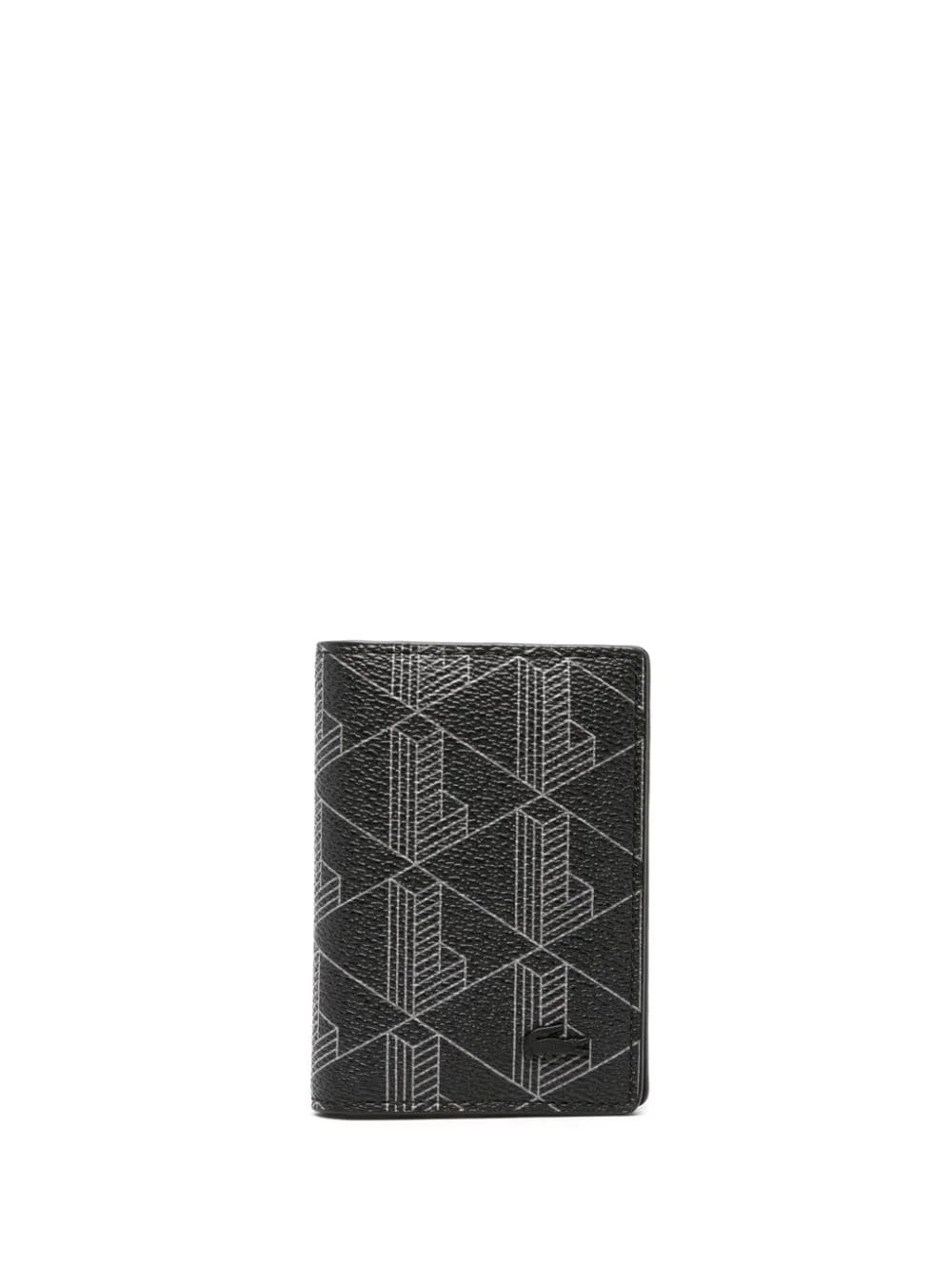 logo-plaque bi-fold design wallet - 1