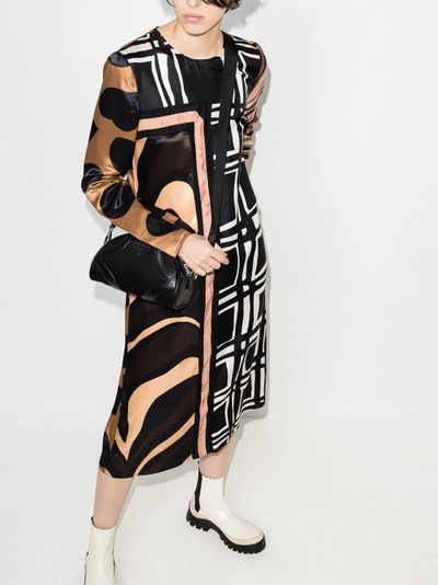 Marni geometric print dress outlook