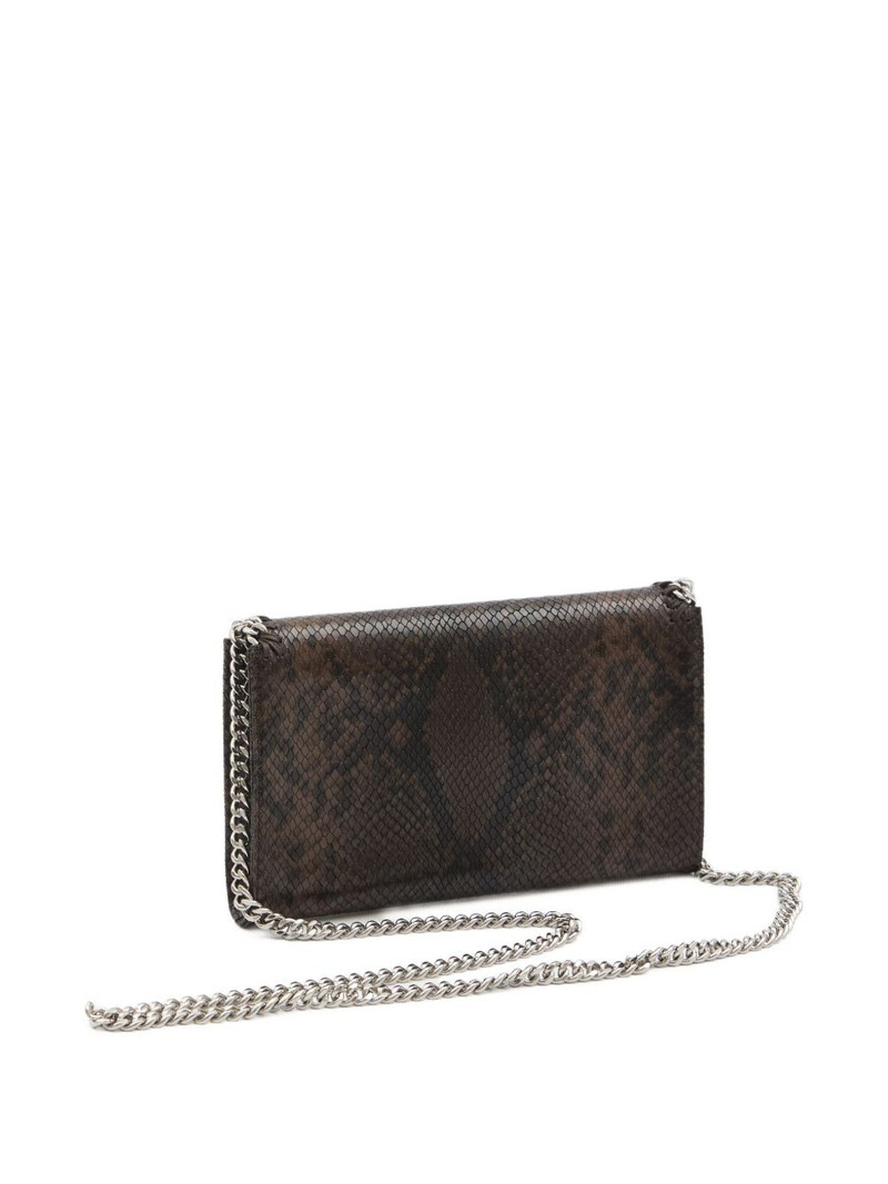 Stella McCartney snakeskin chain shoulder bag outlook