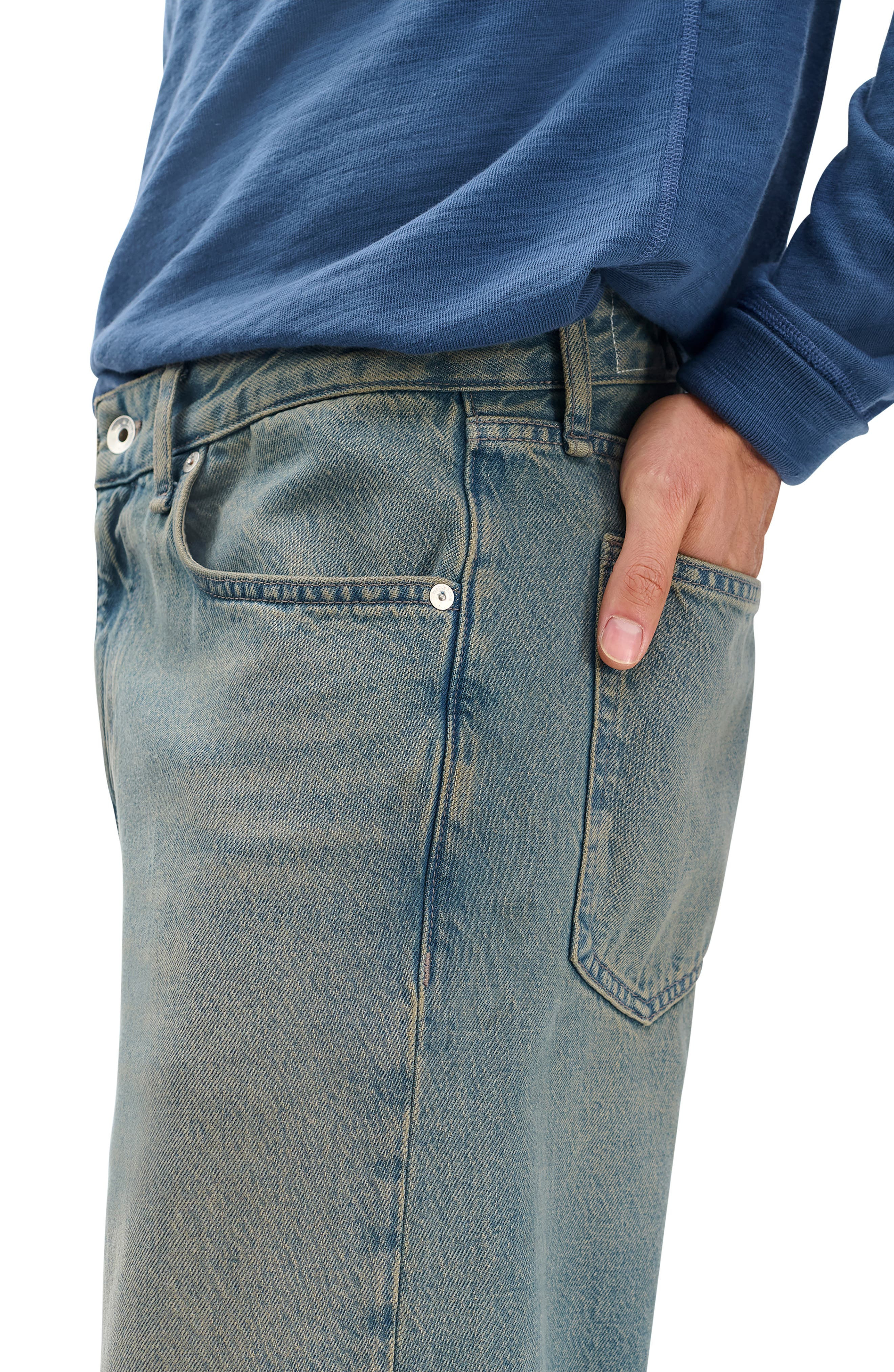 rag & bone Fit 4 Authentic Rigid Infuse Straight Leg Jeans in Sepin at Nordstrom - 3