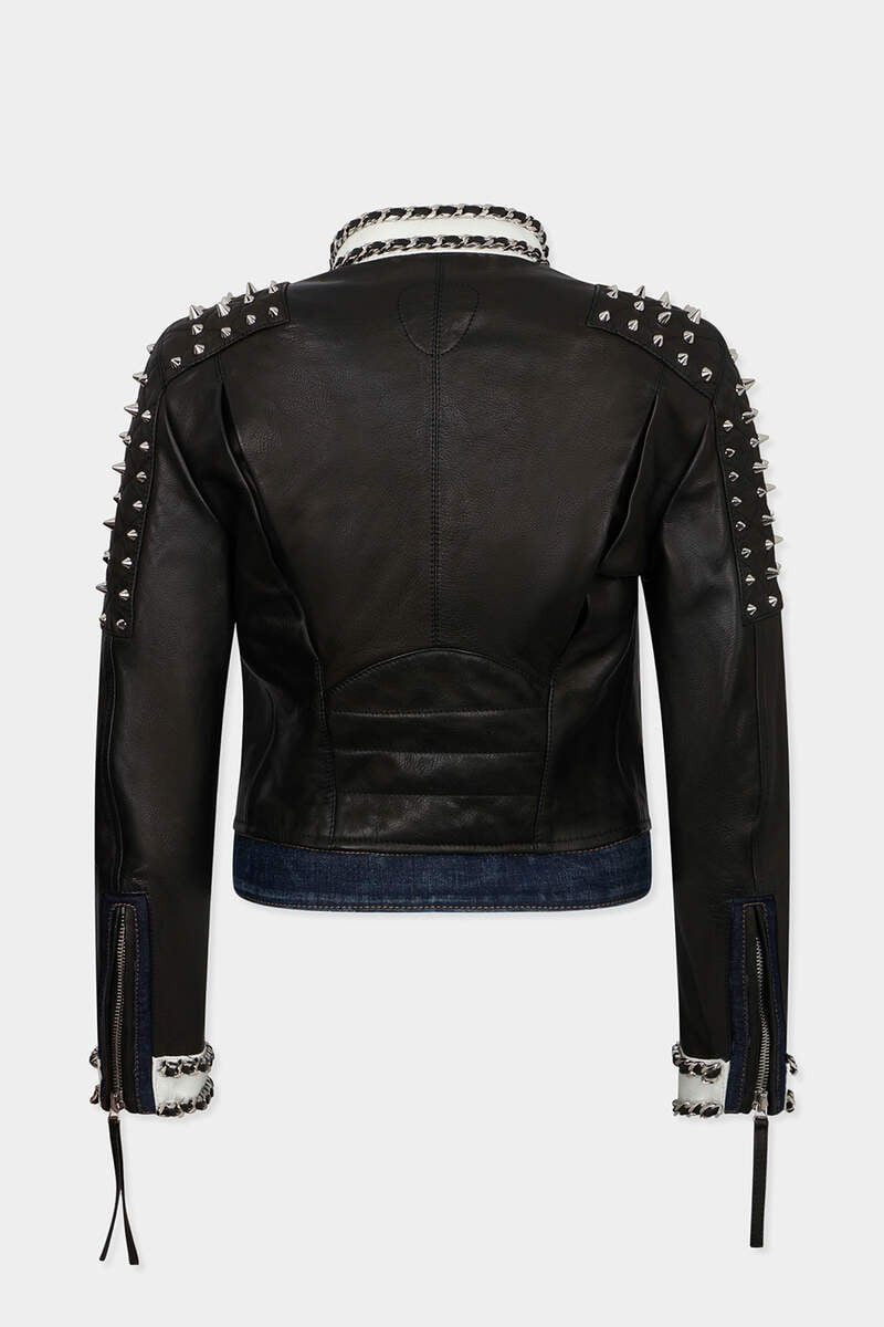 DSQUARED2 CHIC REBEL BIKER JACKET outlook