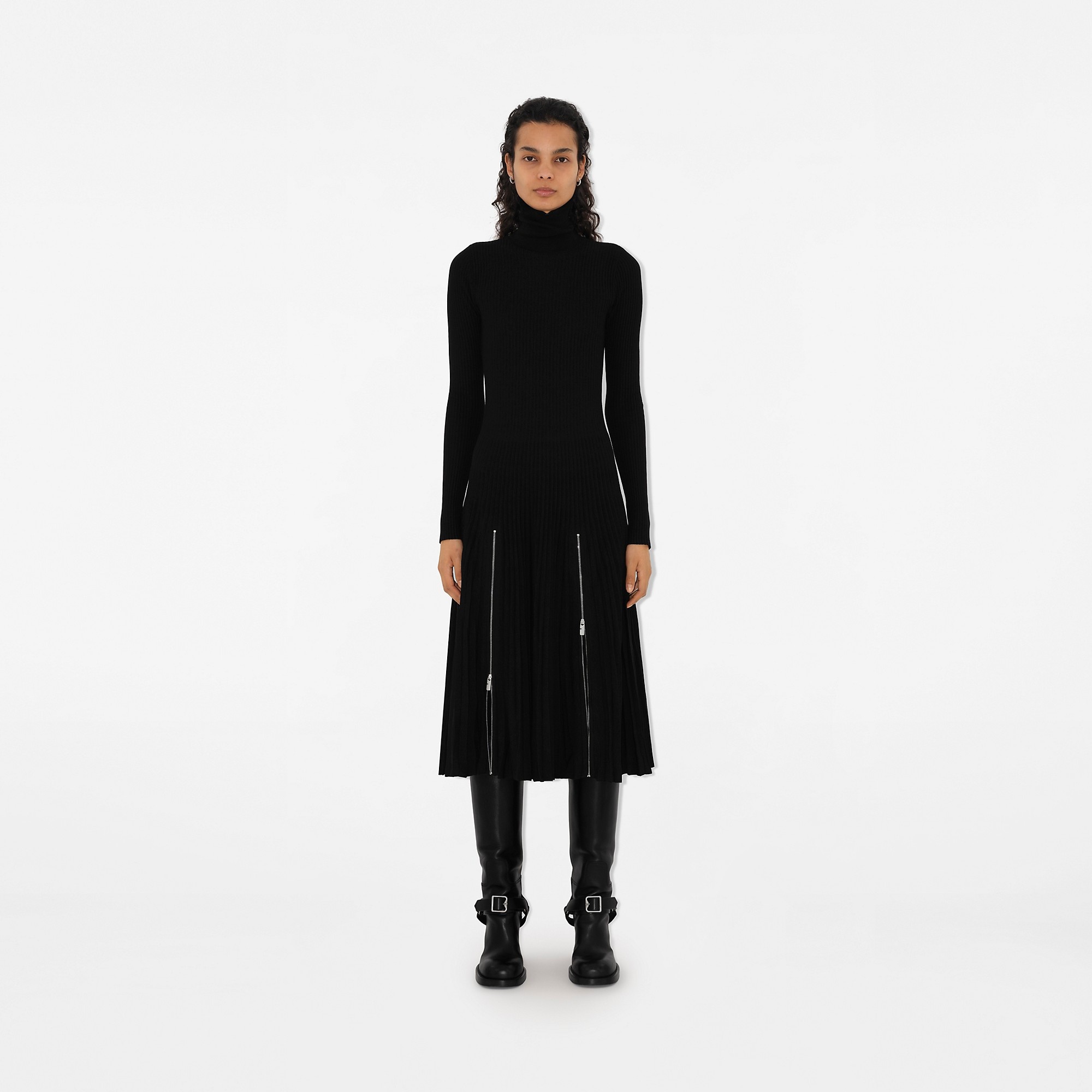 Wool Blend Dress - 2